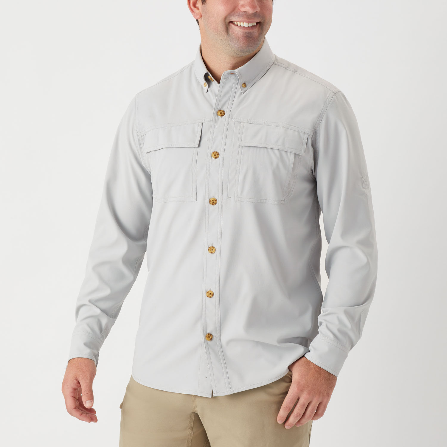 Men's Action Standard Fit Long Sleeve Shirt