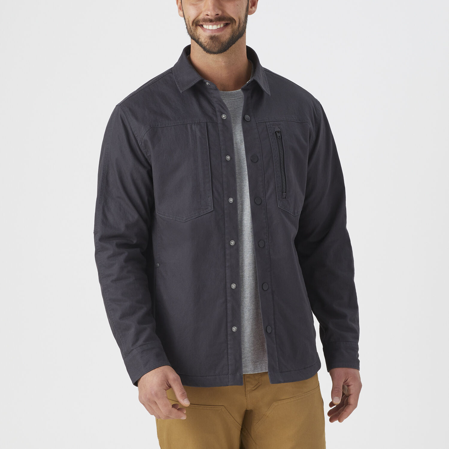 Men's AKHG Stone Run Fleece Lined Overshirt
