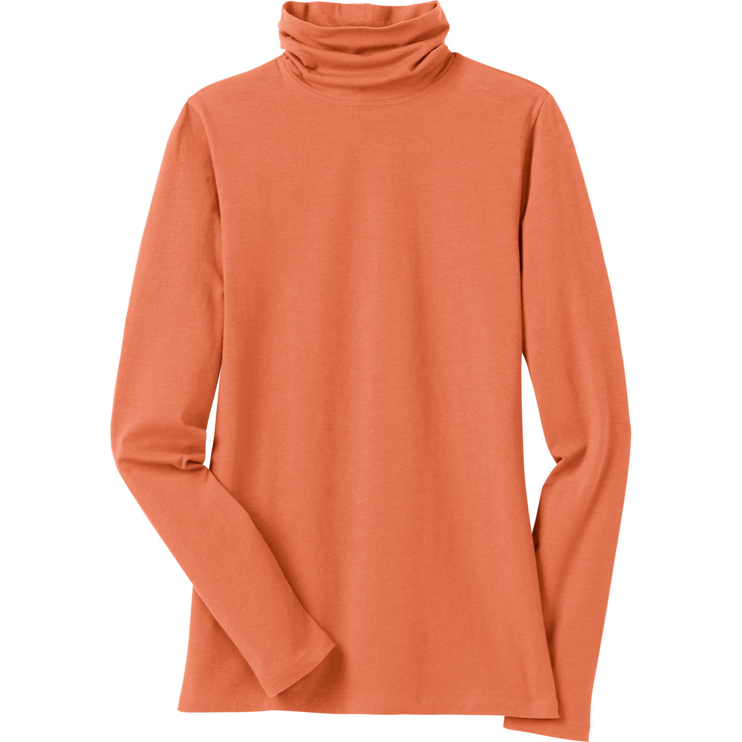 Women's No-Yank Long Sleeve Turtleneck T-Shirt
