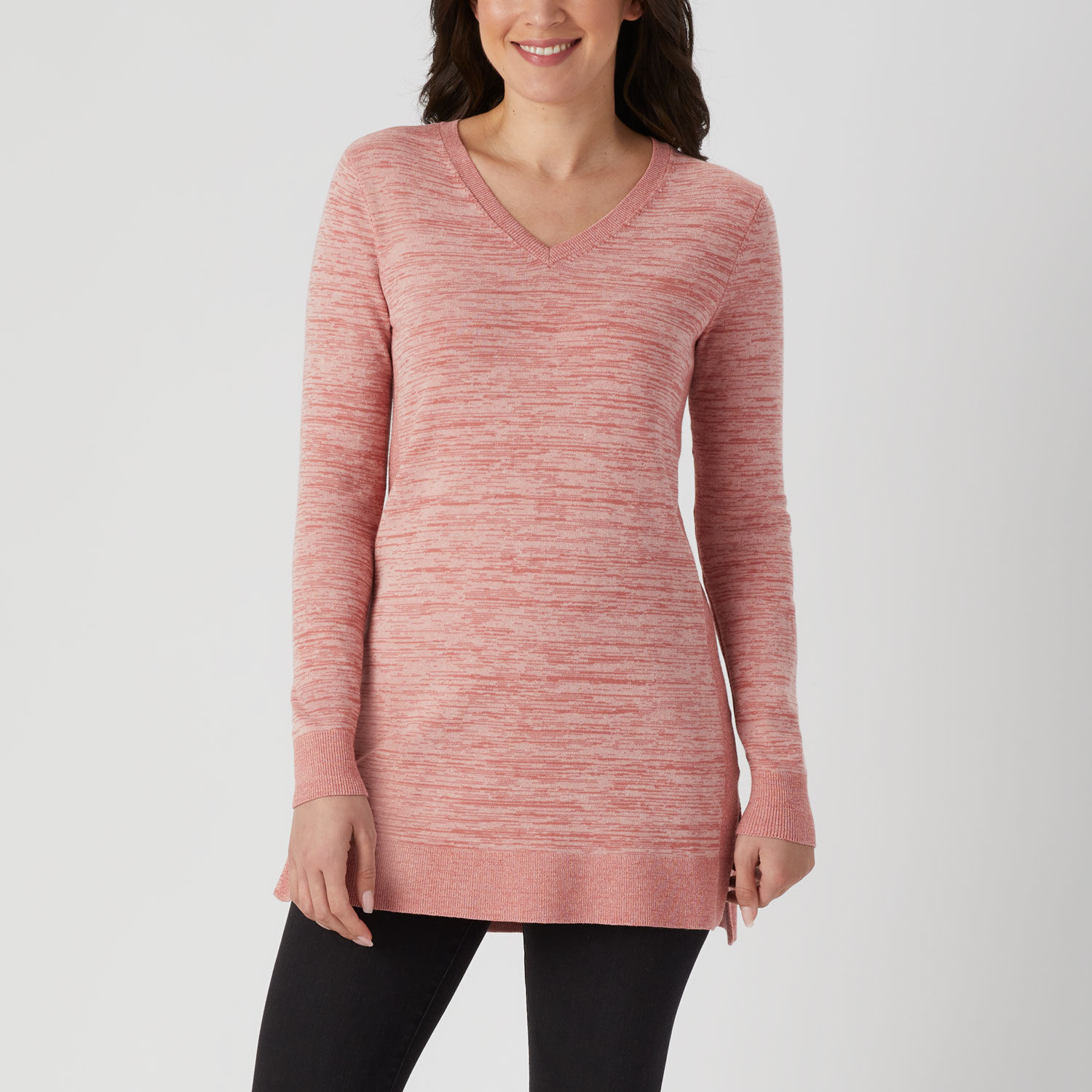 Women's Shiftless V-Neck Tunic Sweater