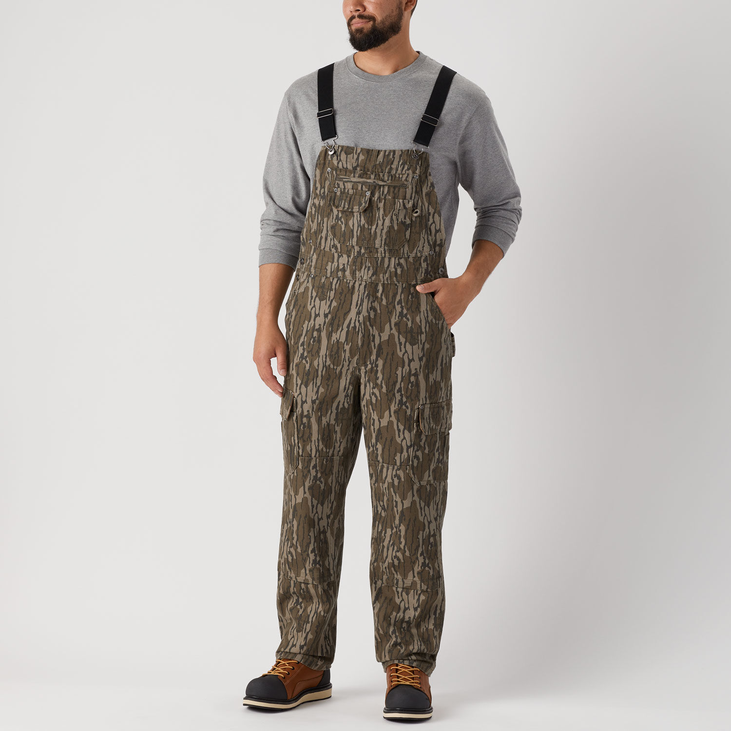 Men's Fire Hose Mossy Oak Ultimate Bib Overalls