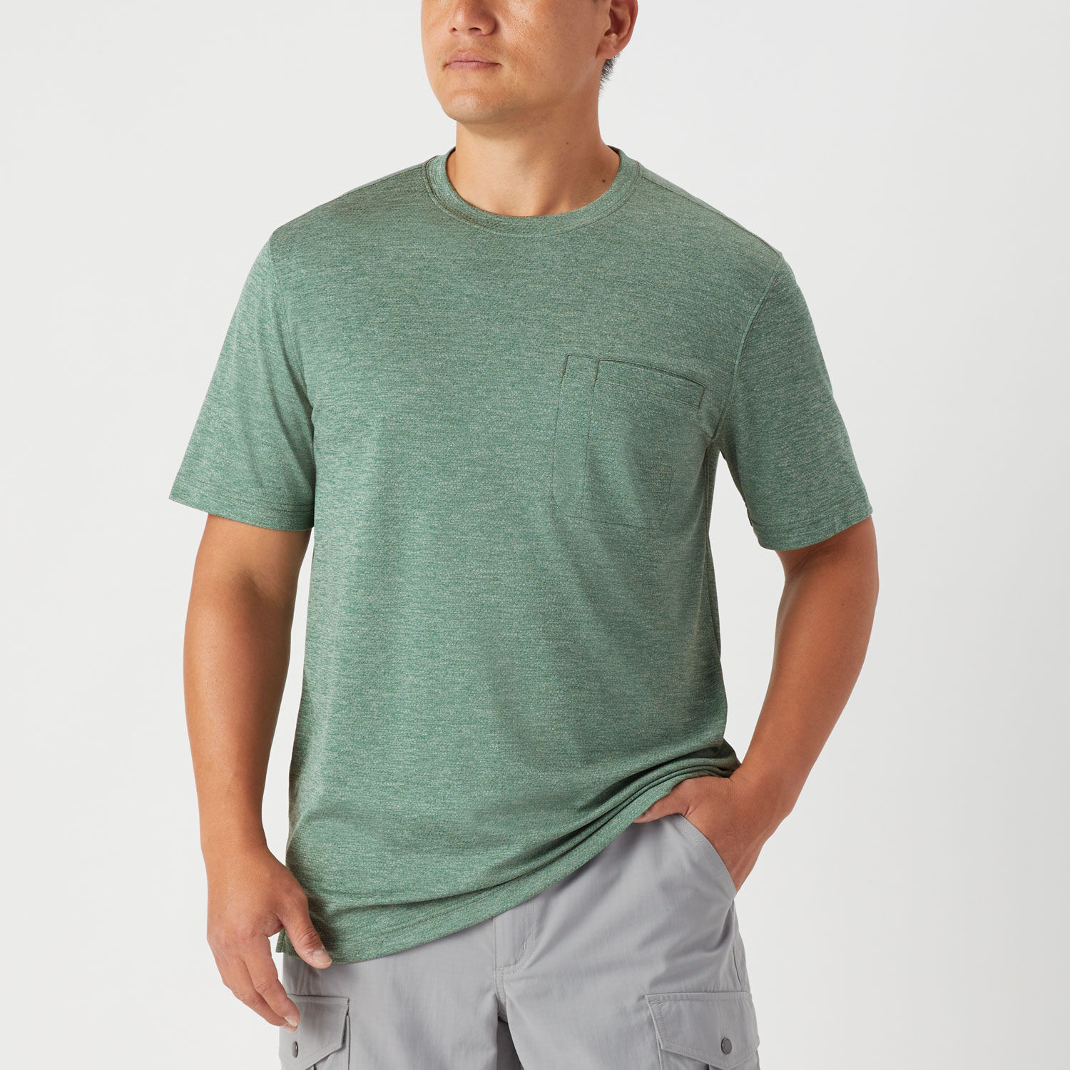 Men’s Armachillo Cooling Standard Fit SS Crew with Pocket
