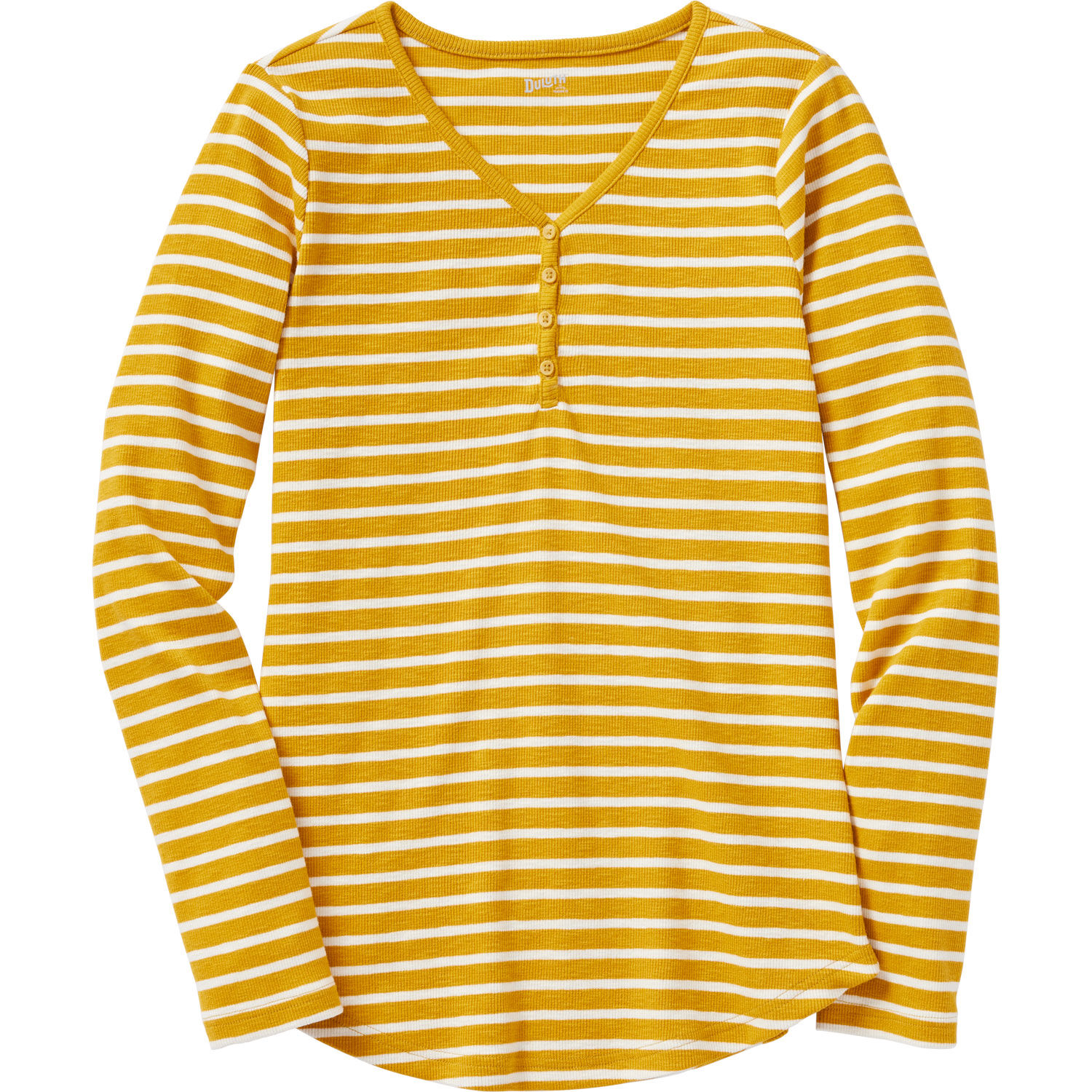 Women's Makers Studio Cotton Rib Slub Henley