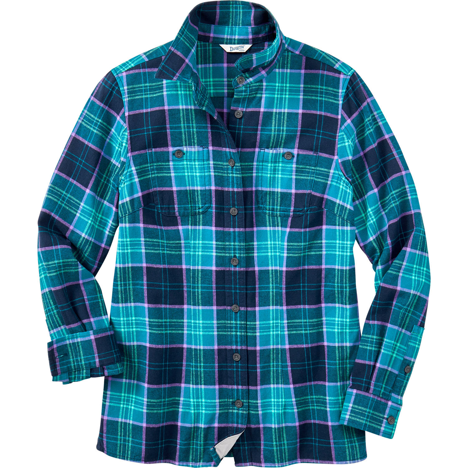Women's Plus Free Swingin' Flannel Shirt
