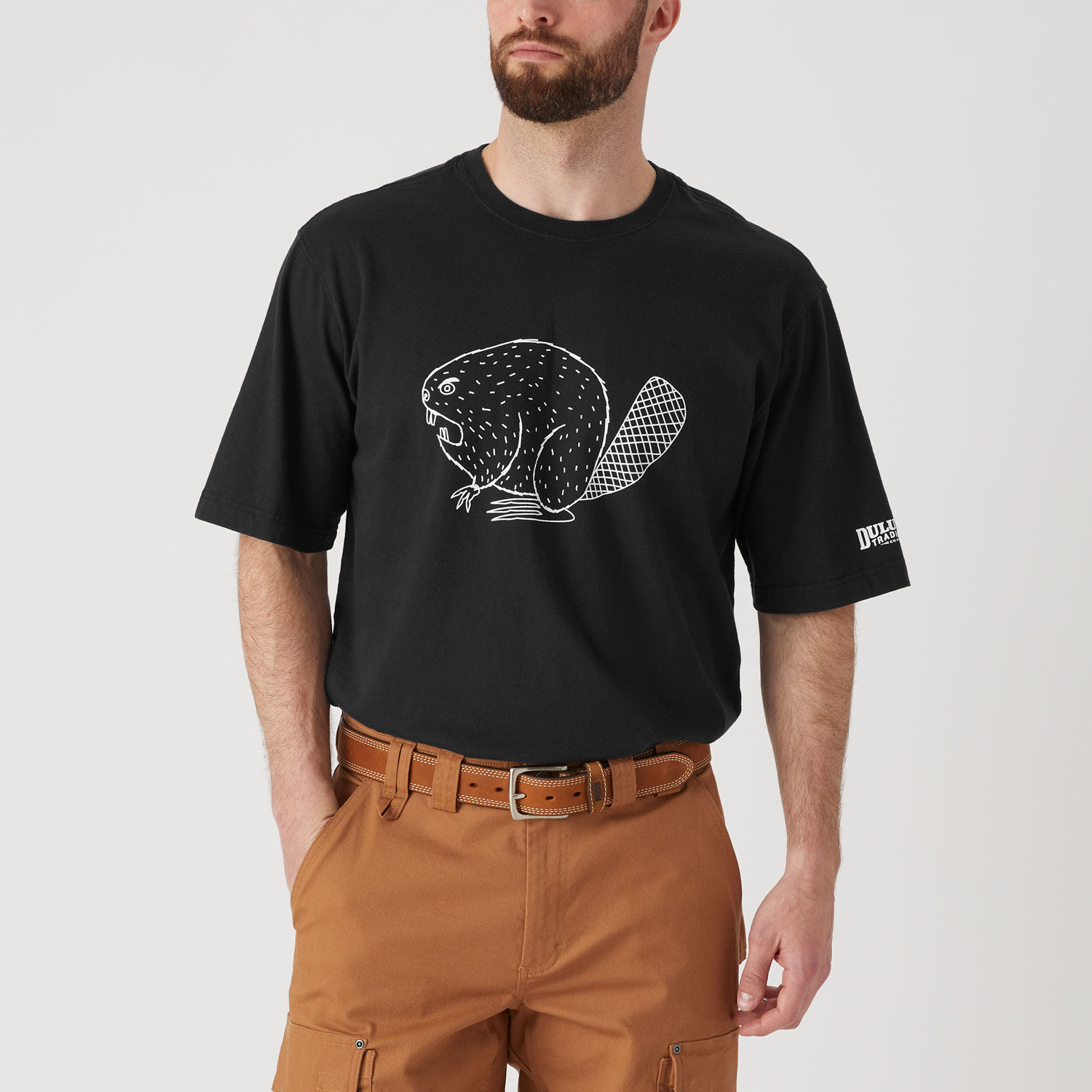 Men's Longtail T Relaxed Fit Short Sleeve Logo Shirt