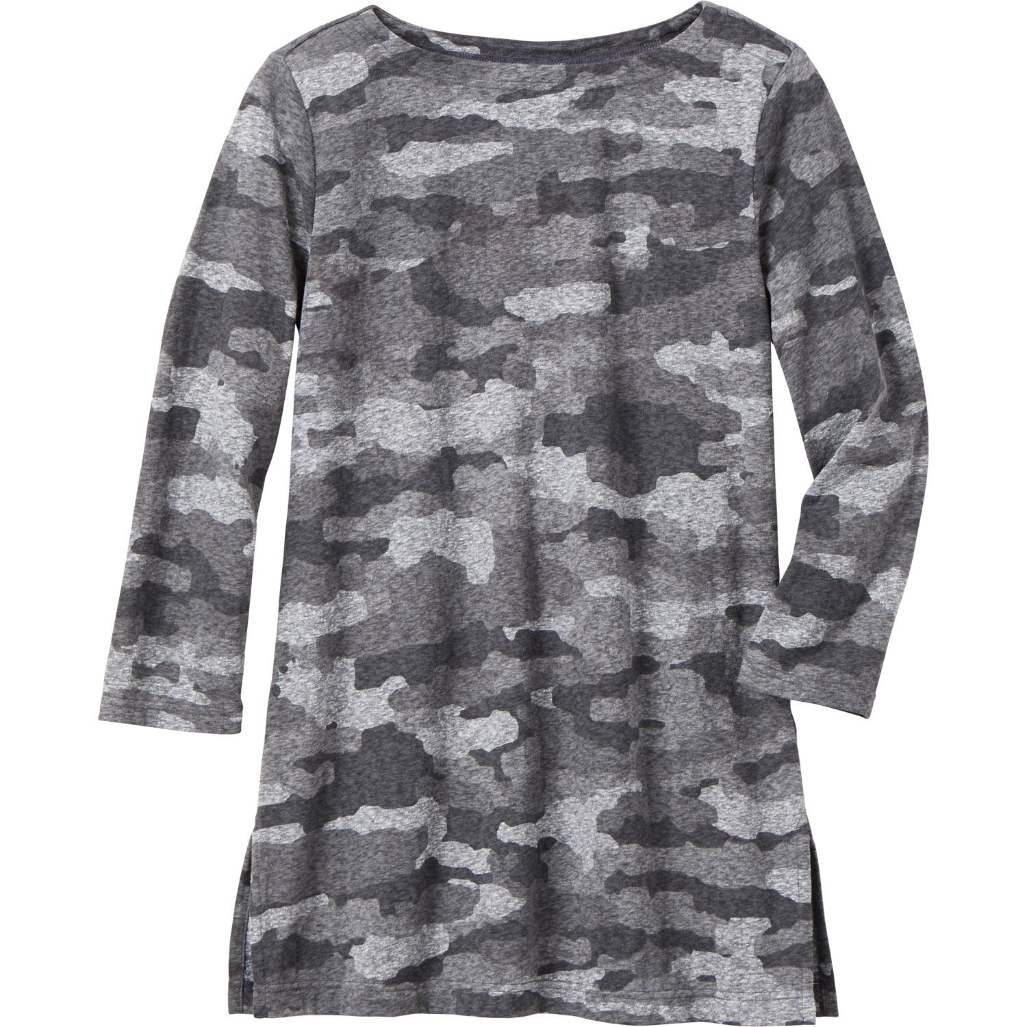 Women's Lightweight 3\u002F4 Sleeve Boatneck Tunic