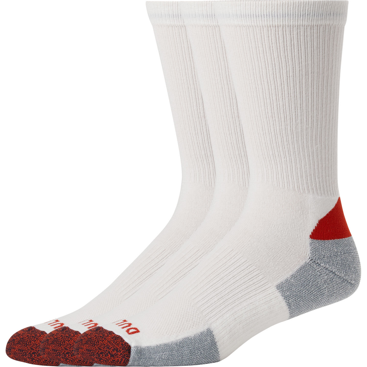 Men's Free Range Cotton 3-Pack Lightweight Crew Socks