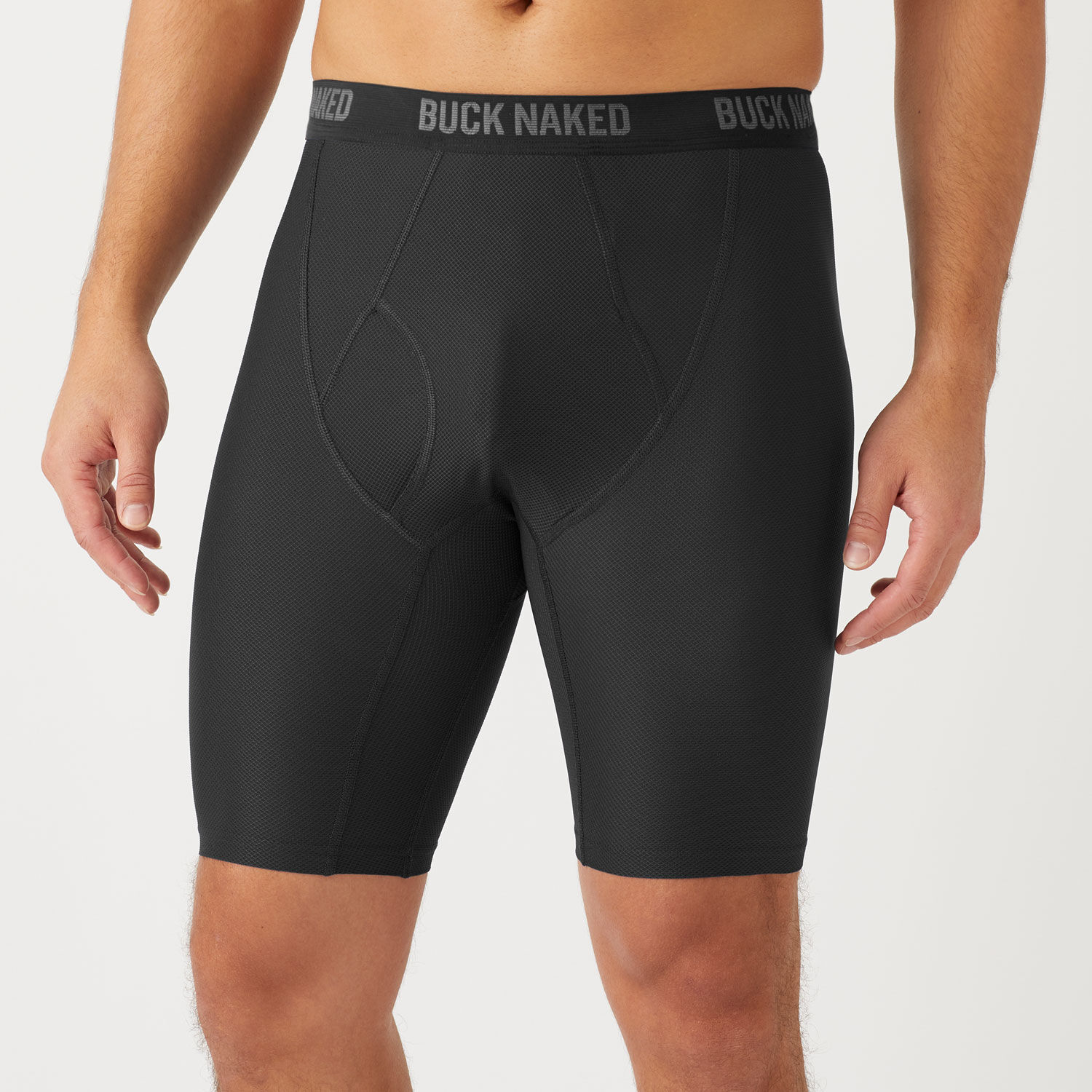 Men's Buck Naked Performance Extra Long Boxer Briefs