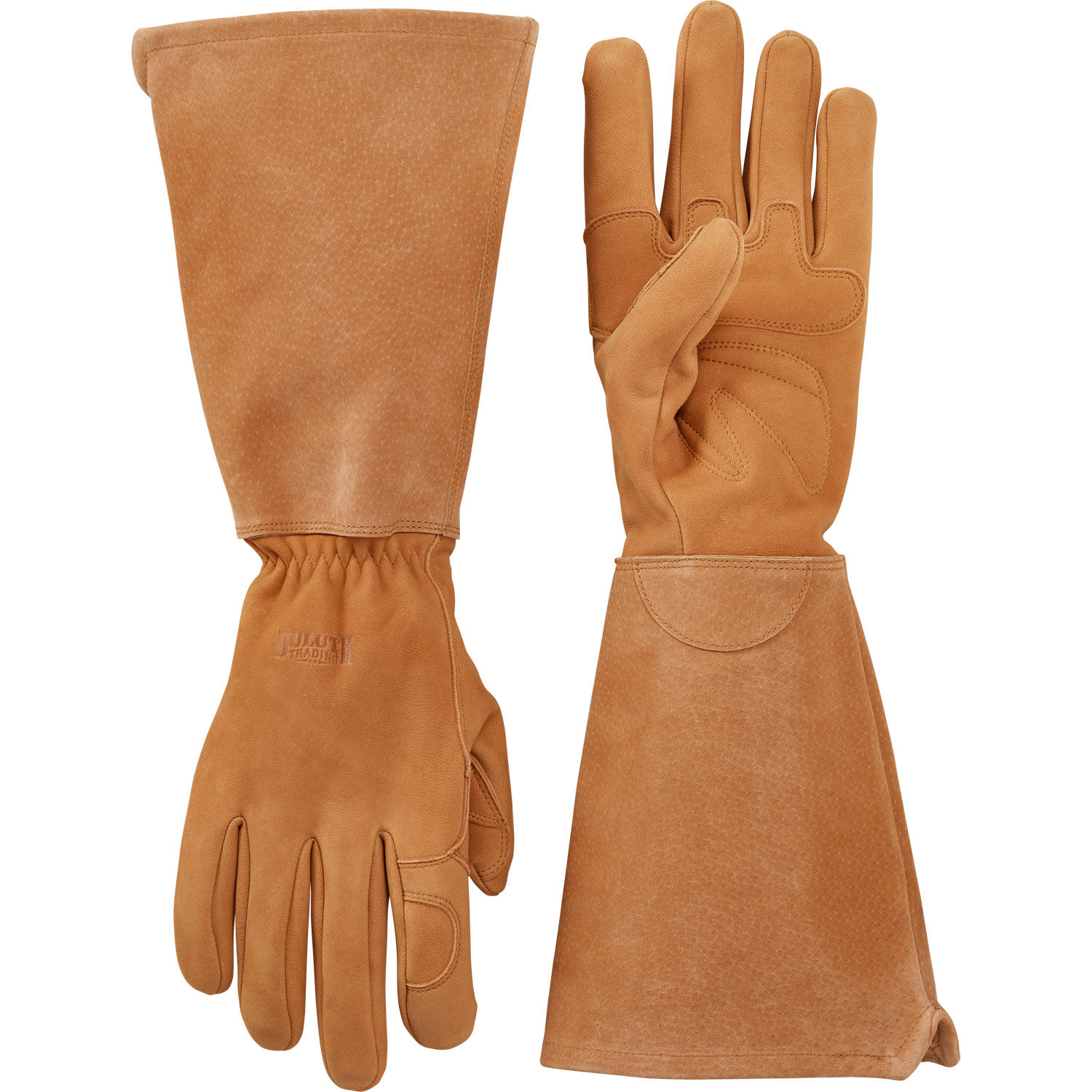 Men’s Leather Gauntlet Gloves