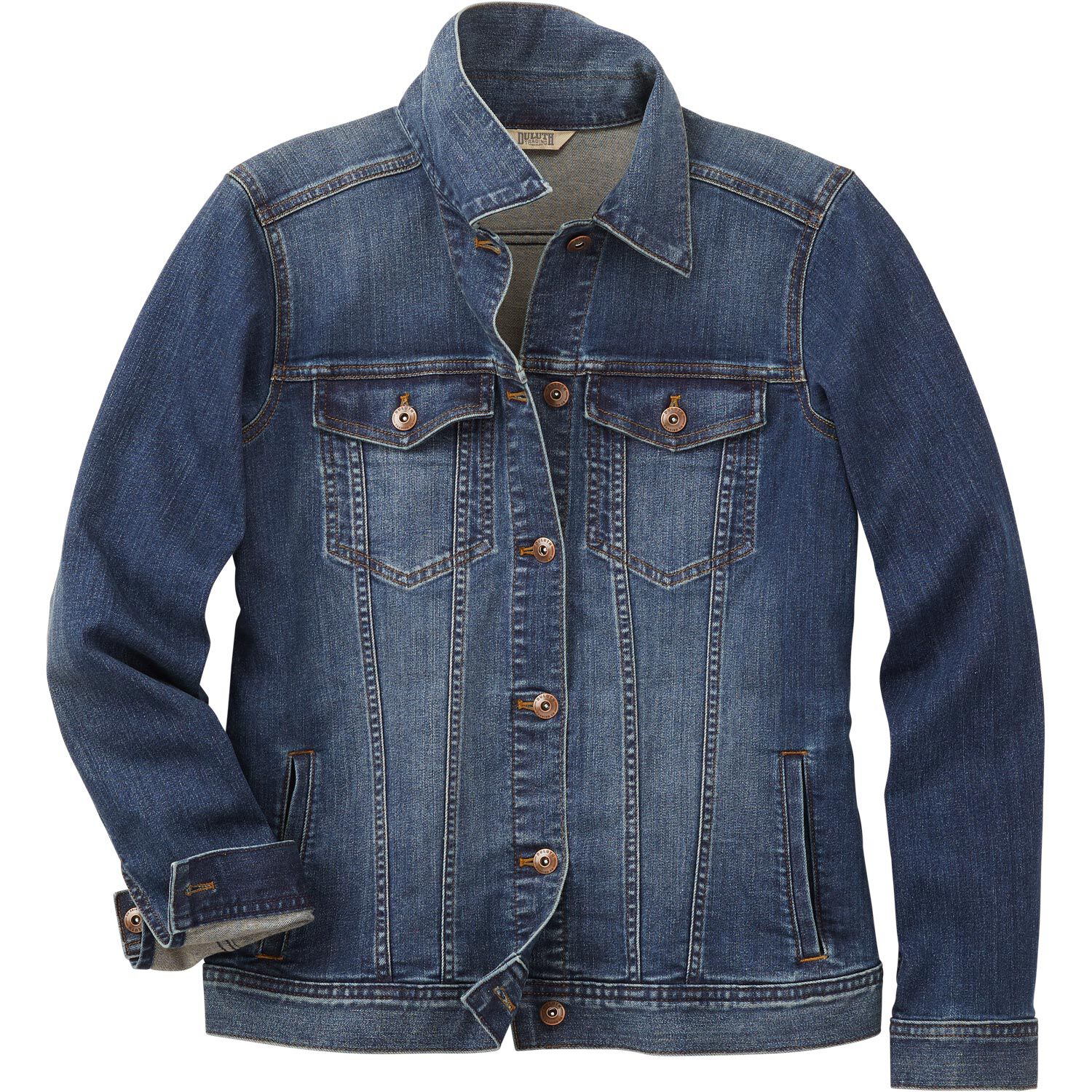 Women's Plus Daily Denim Jacket