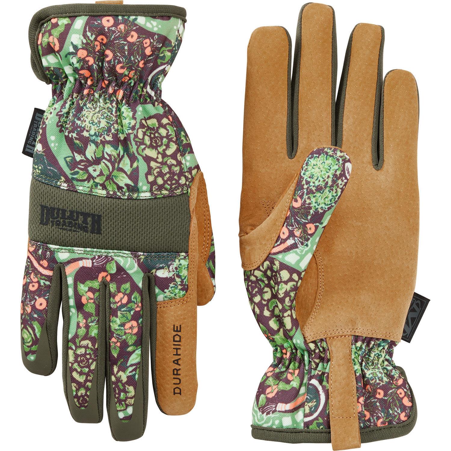 Women’s Canvas Durahide Pattern Gloves
