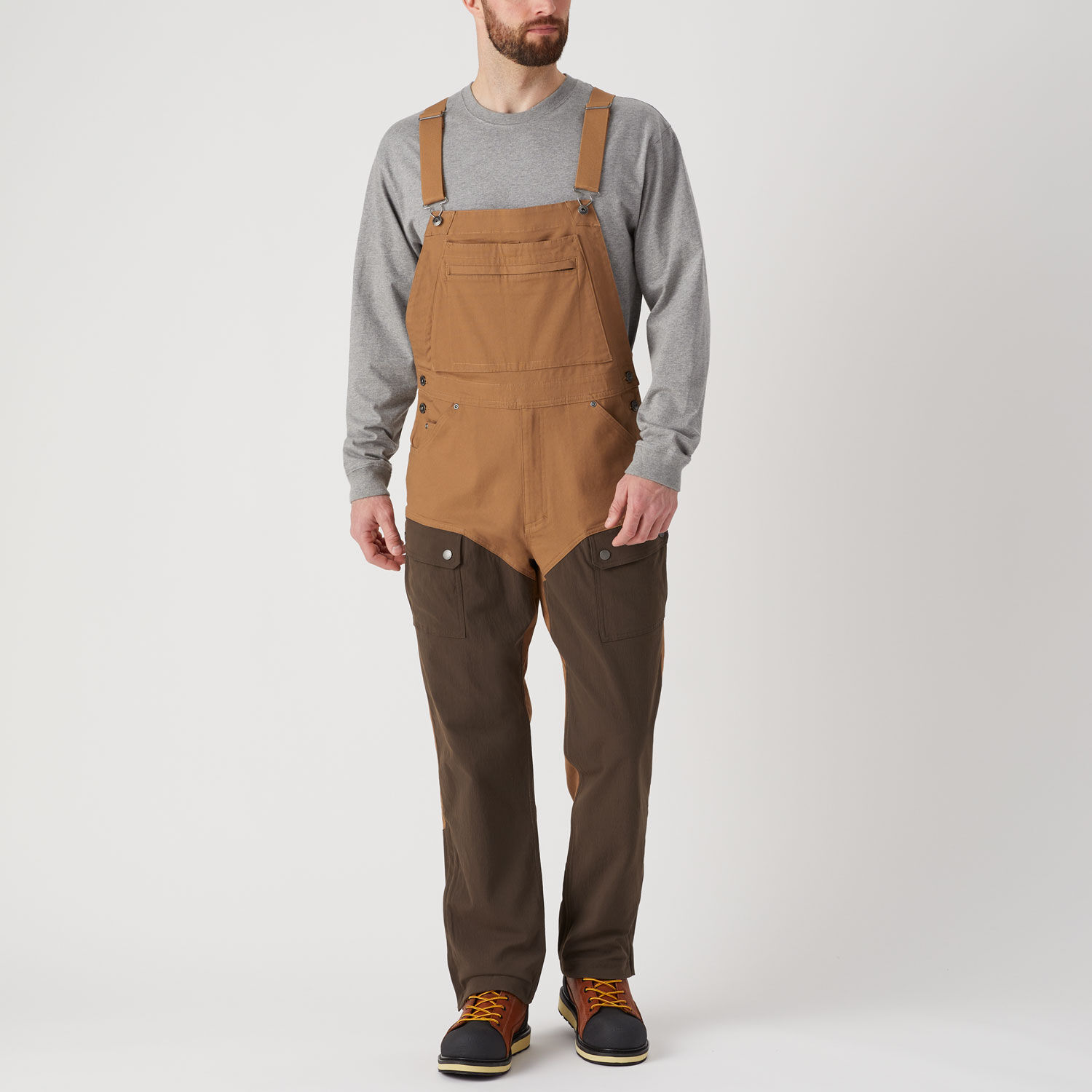 Men's DuluthFlex Fire Hose Briar Bib Overalls