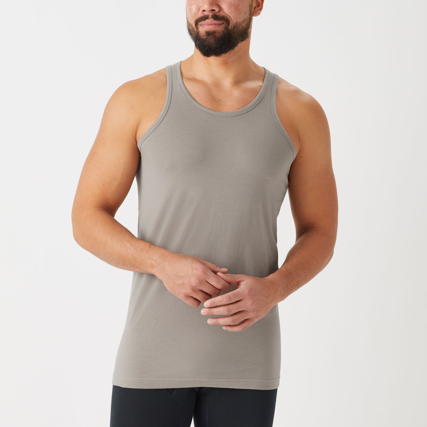 Men's Free Range Cotton Tank Undershirt