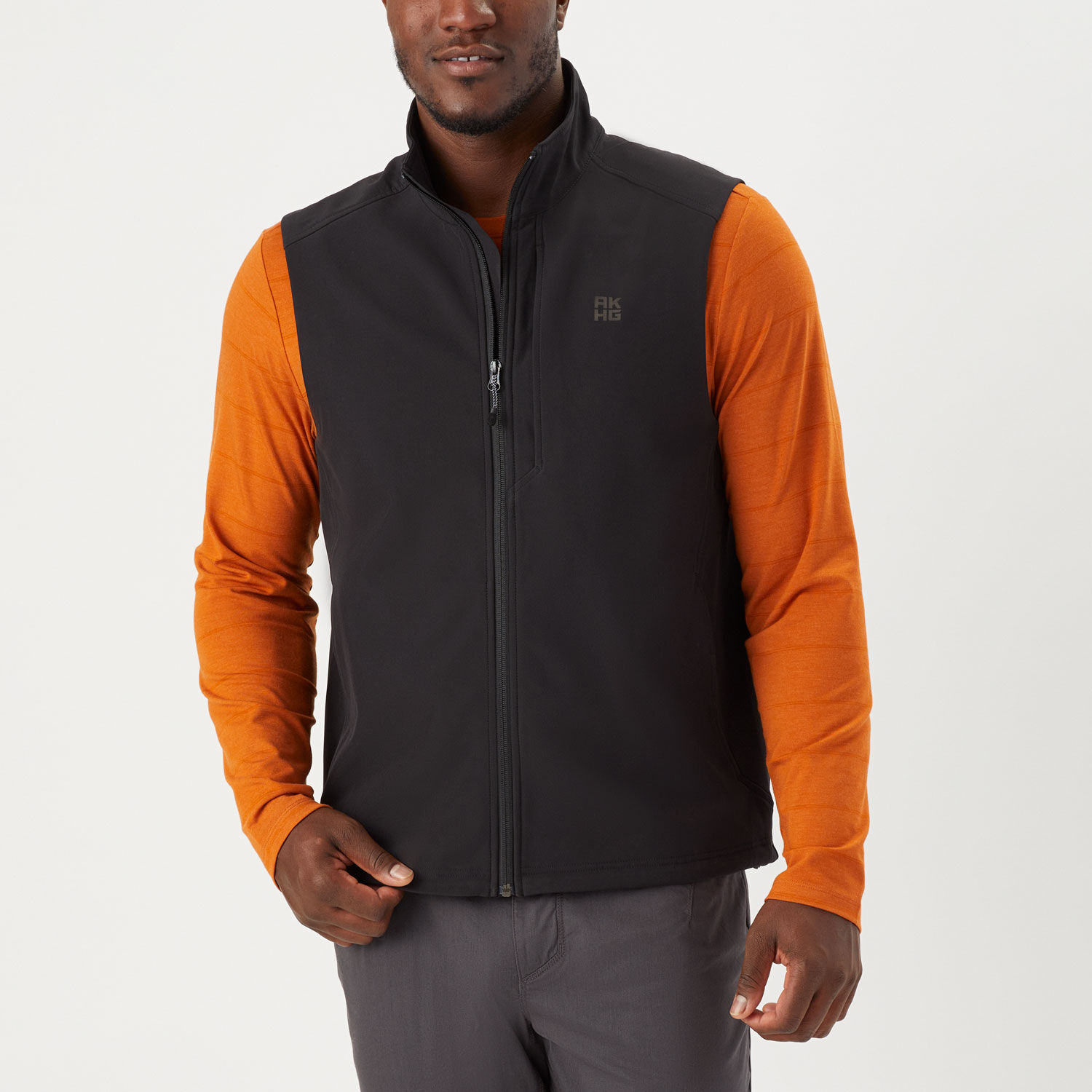 Men's AKHG Free Clime Soft Shell Vest