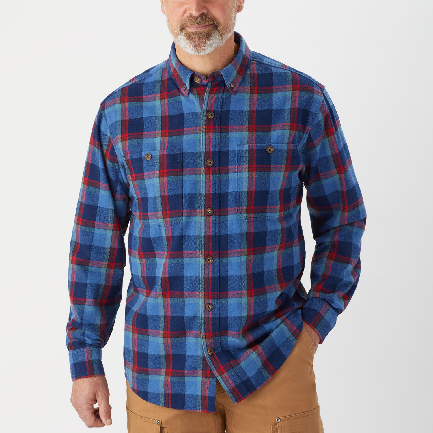 Men's Free Swingin' Duluth Untucked Flannel Shirt