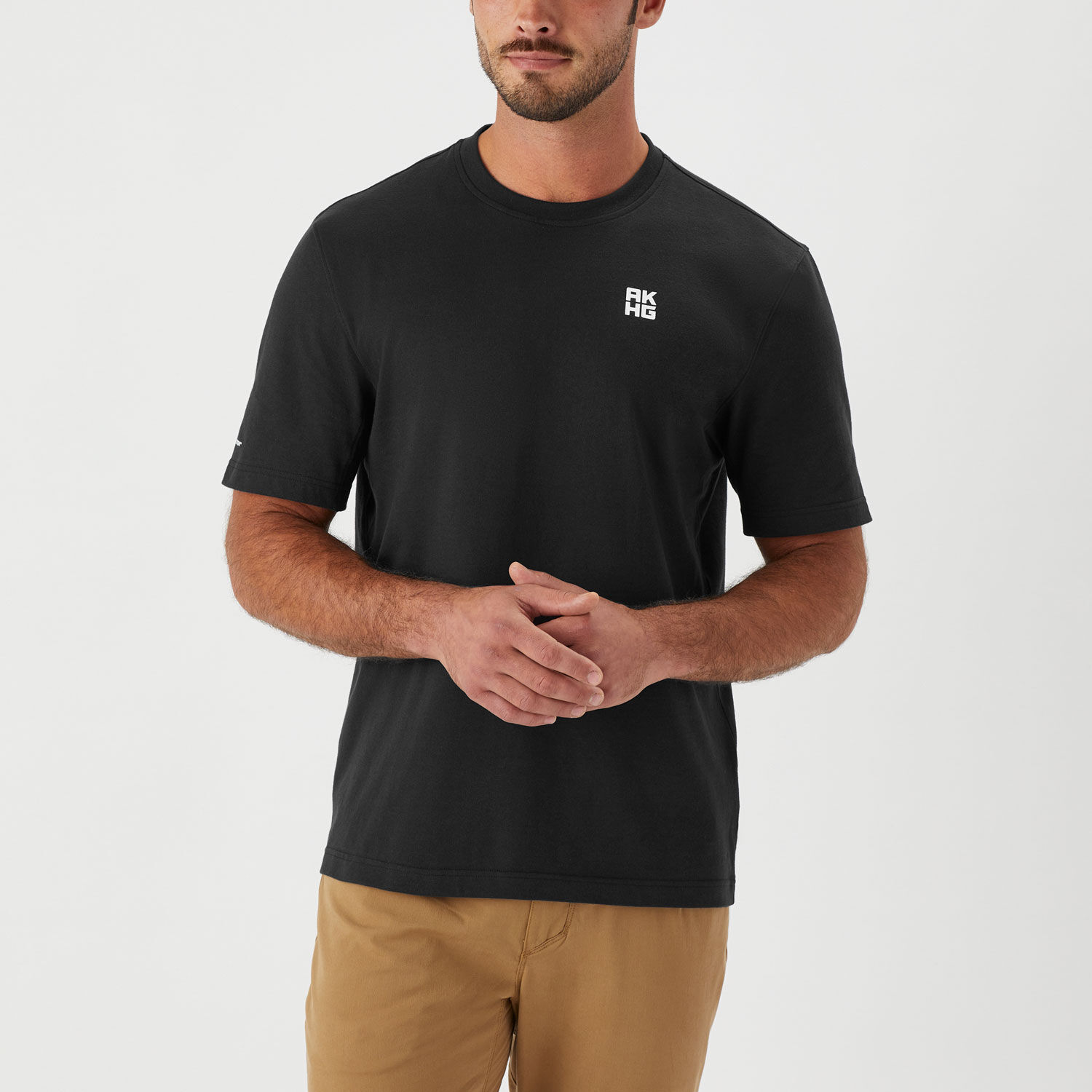 Men's AKHG Crosshaul Cotton Graphic Short Sleeve Crew