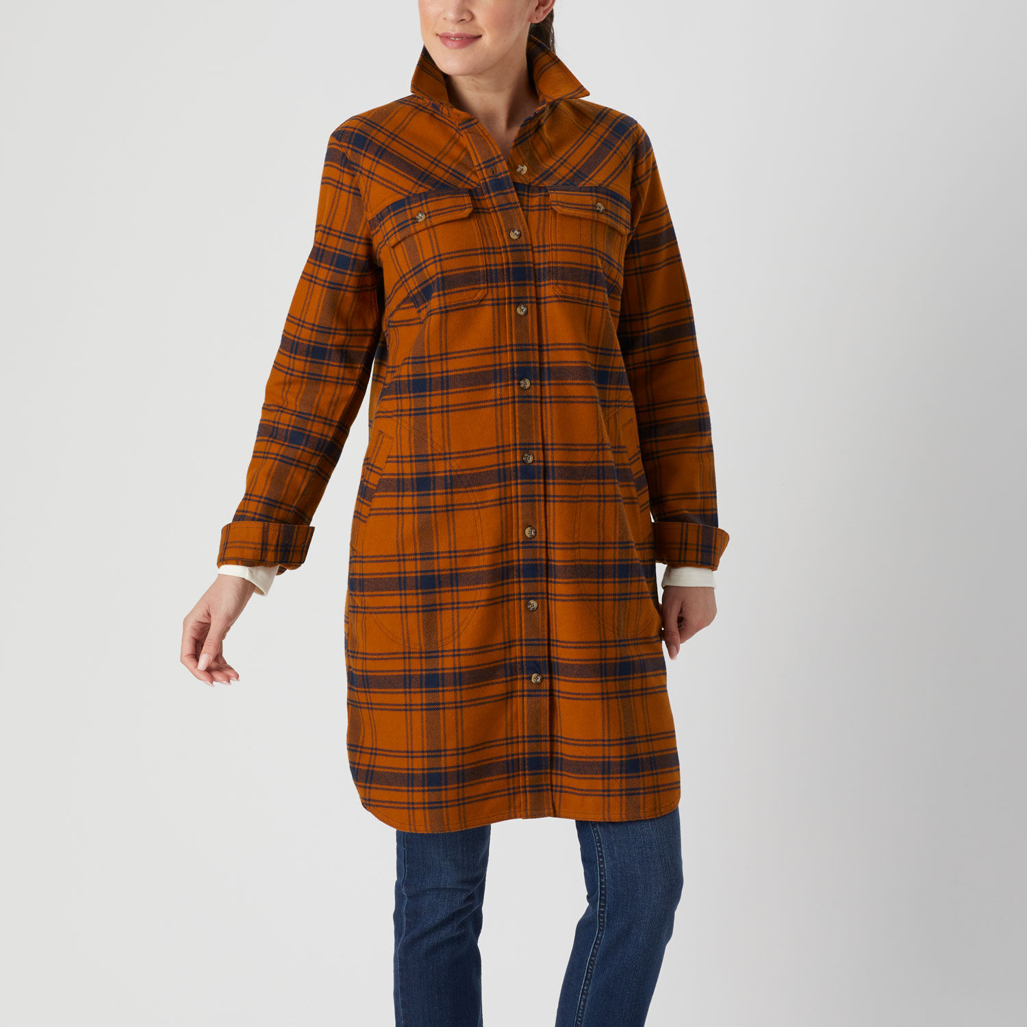 Women's Folklore Flannel Duster