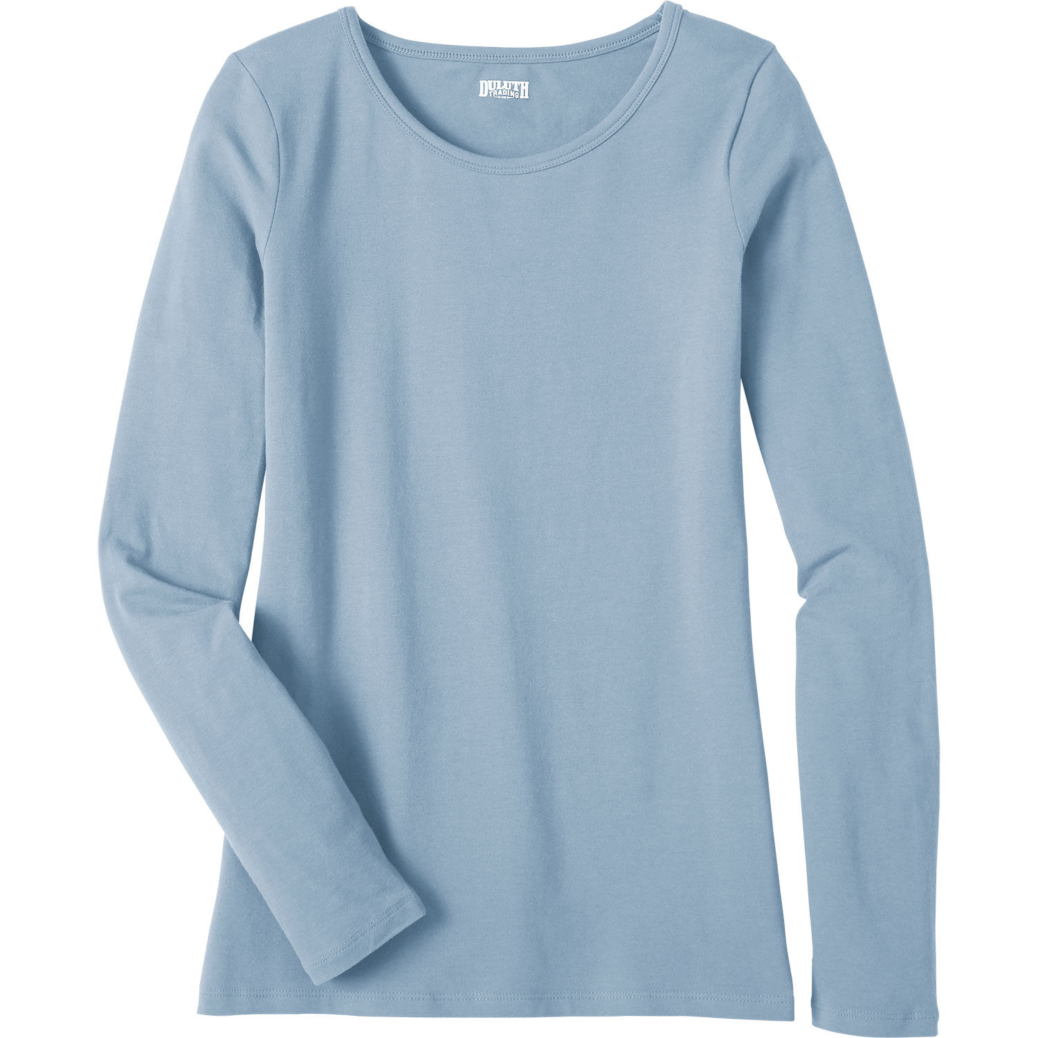 Women's No-Yank Long Sleeve Scoopneck T-Shirt