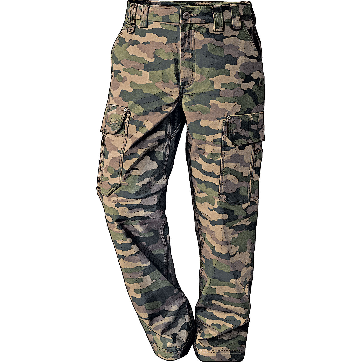 Men's DuluthFlex Fire Hose Camo Relaxed Fit Cargo Work Pants