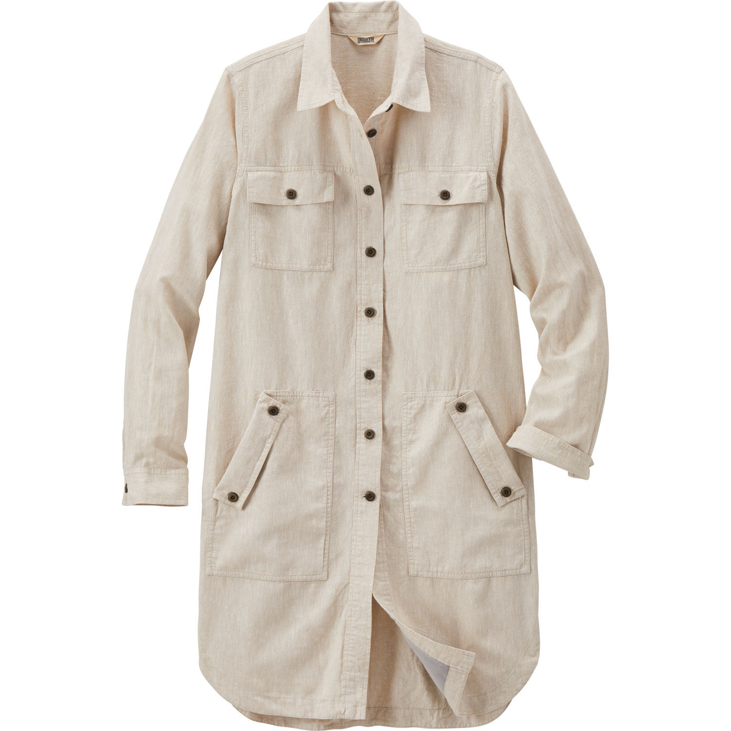 Women's Artisan Hemp Duster Shirt