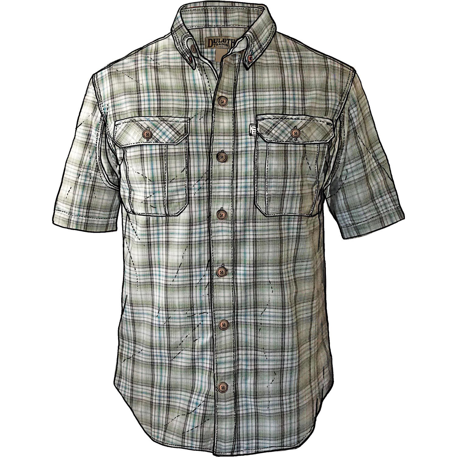 Men's Breezeshooter Performance Plaid Shirt