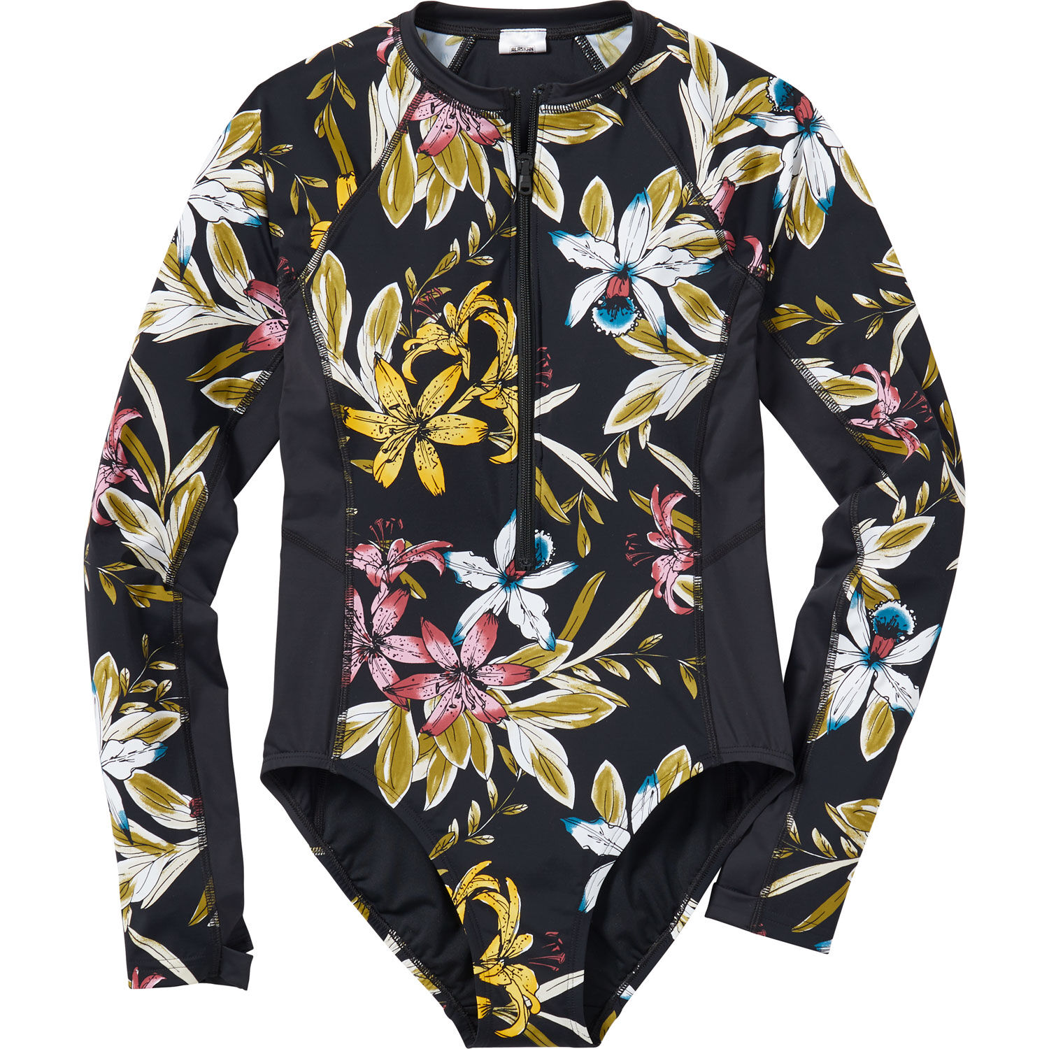 Women's AKHG Lost Lake Long Sleeve One-Piece Swimsuit