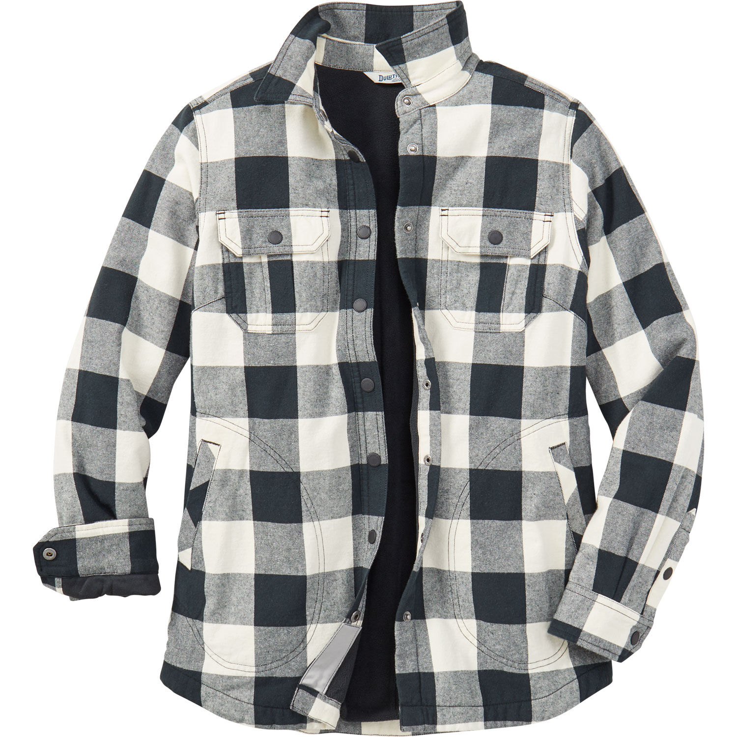 Women's Plus Free Swingin' Lined Flannel Shirt