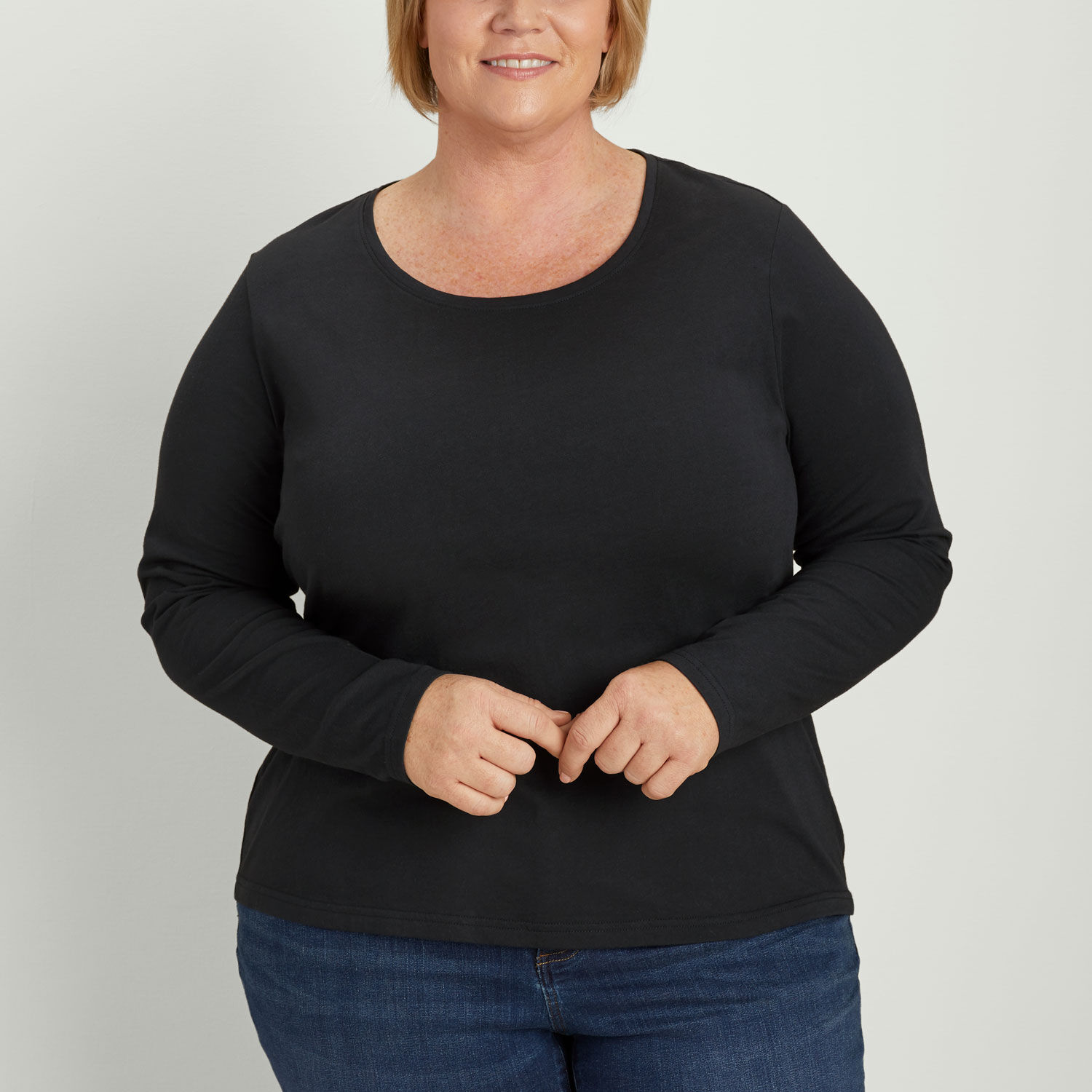 Women's Plus Longtail T Lightweight Long Sleeve