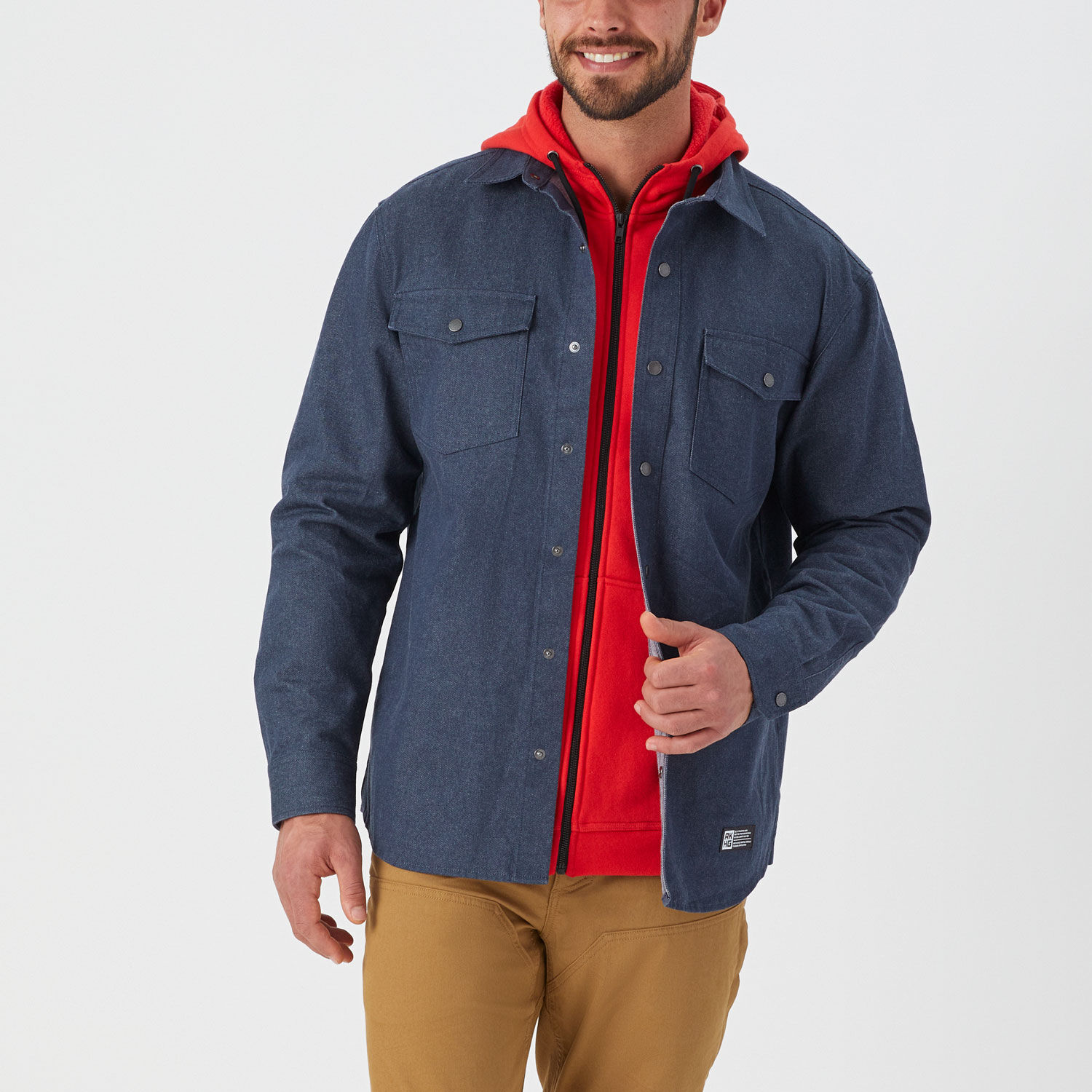 Men's AKHG Recinder Chambray Overshirt