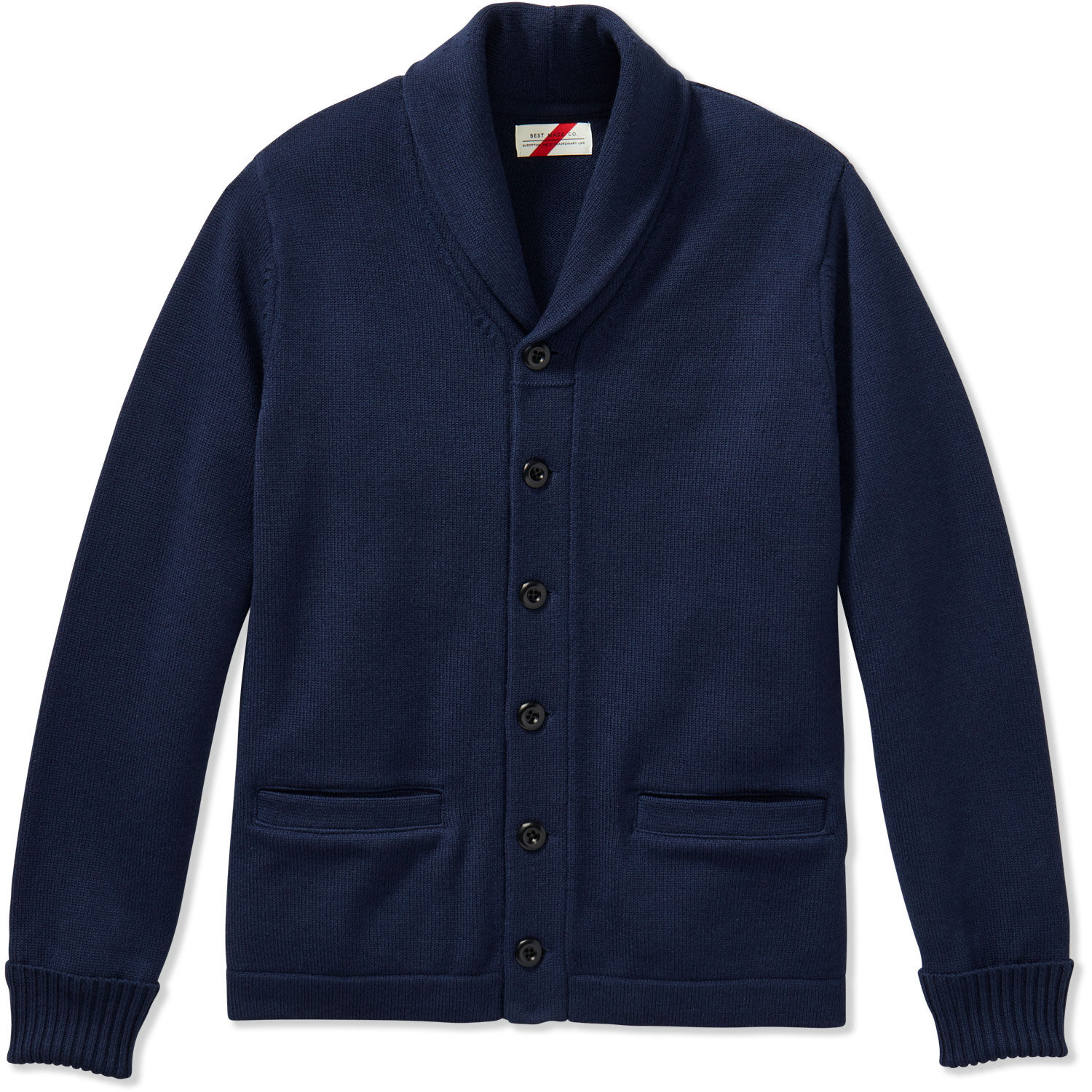 Men's Best Made Merino Wool Shawl Collar Sweater