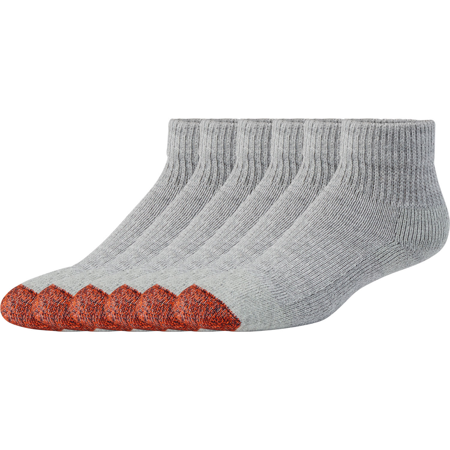 Men's 6-Pack Midweight Everyday Quarter Socks