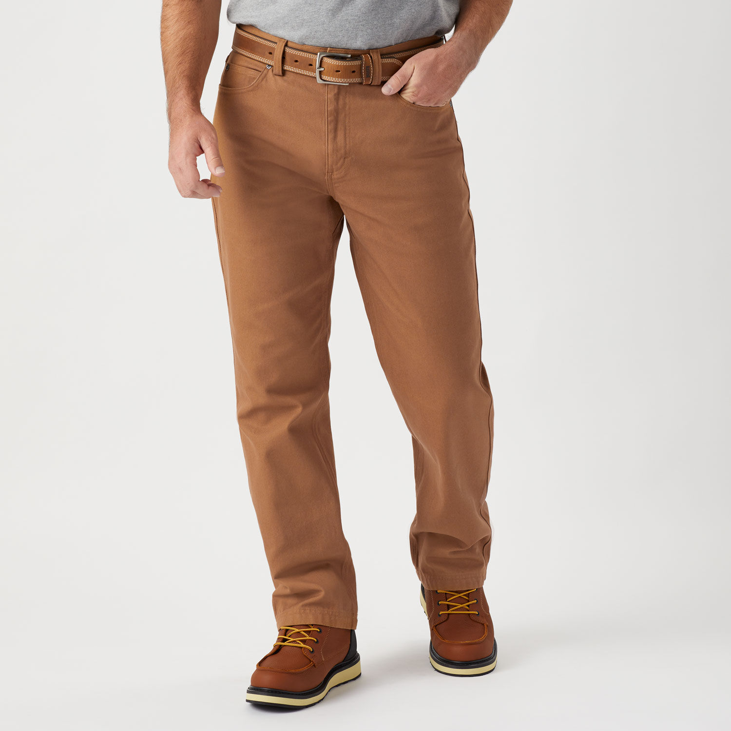 Men's Heavyweight Fire Hose Relaxed Fit 5-Pocket Pants