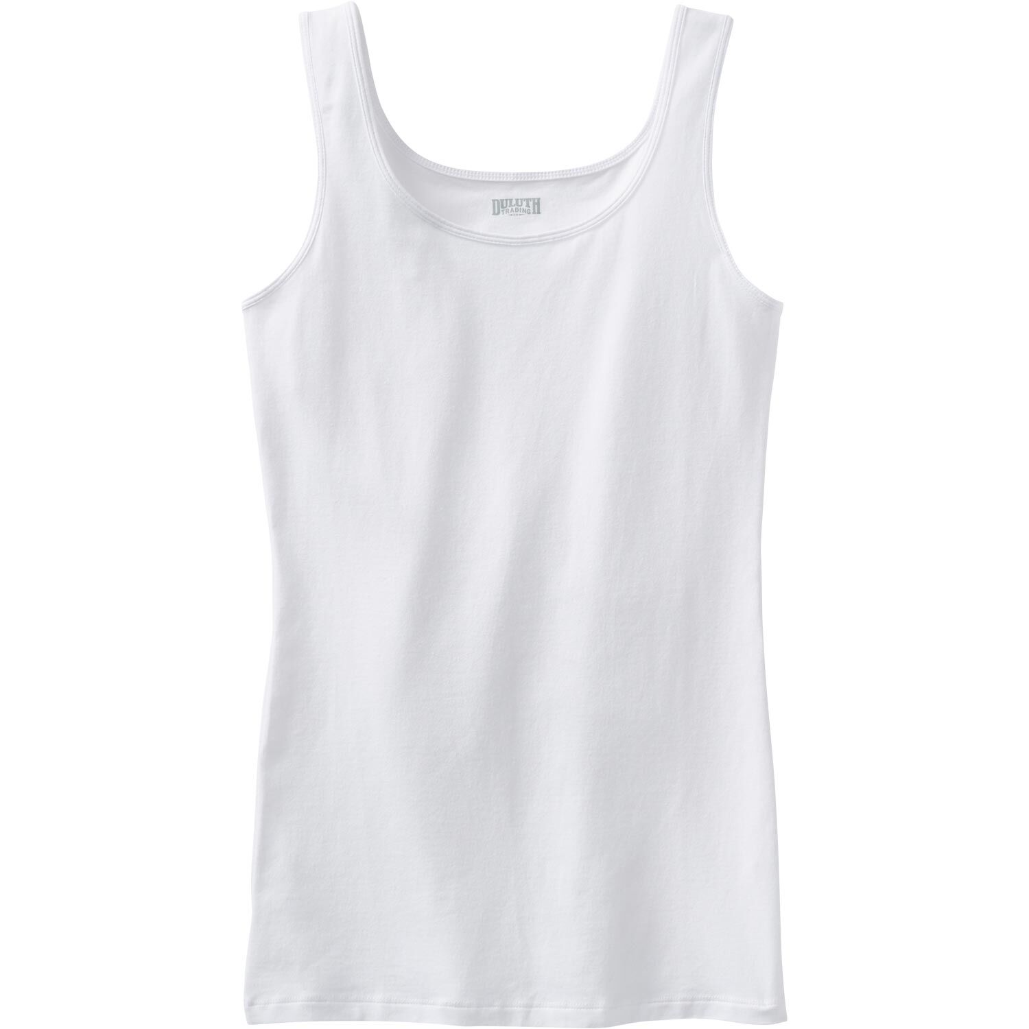 Women's Plus No-Yank Scoopneck Tank