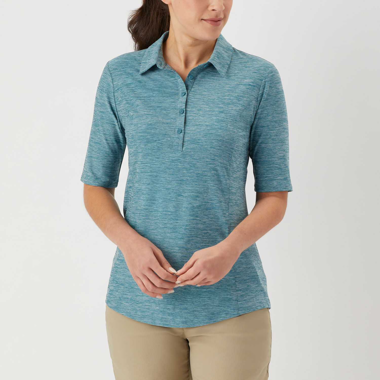 Women’s Armachillo Polo Elbow Sleeve Shirt