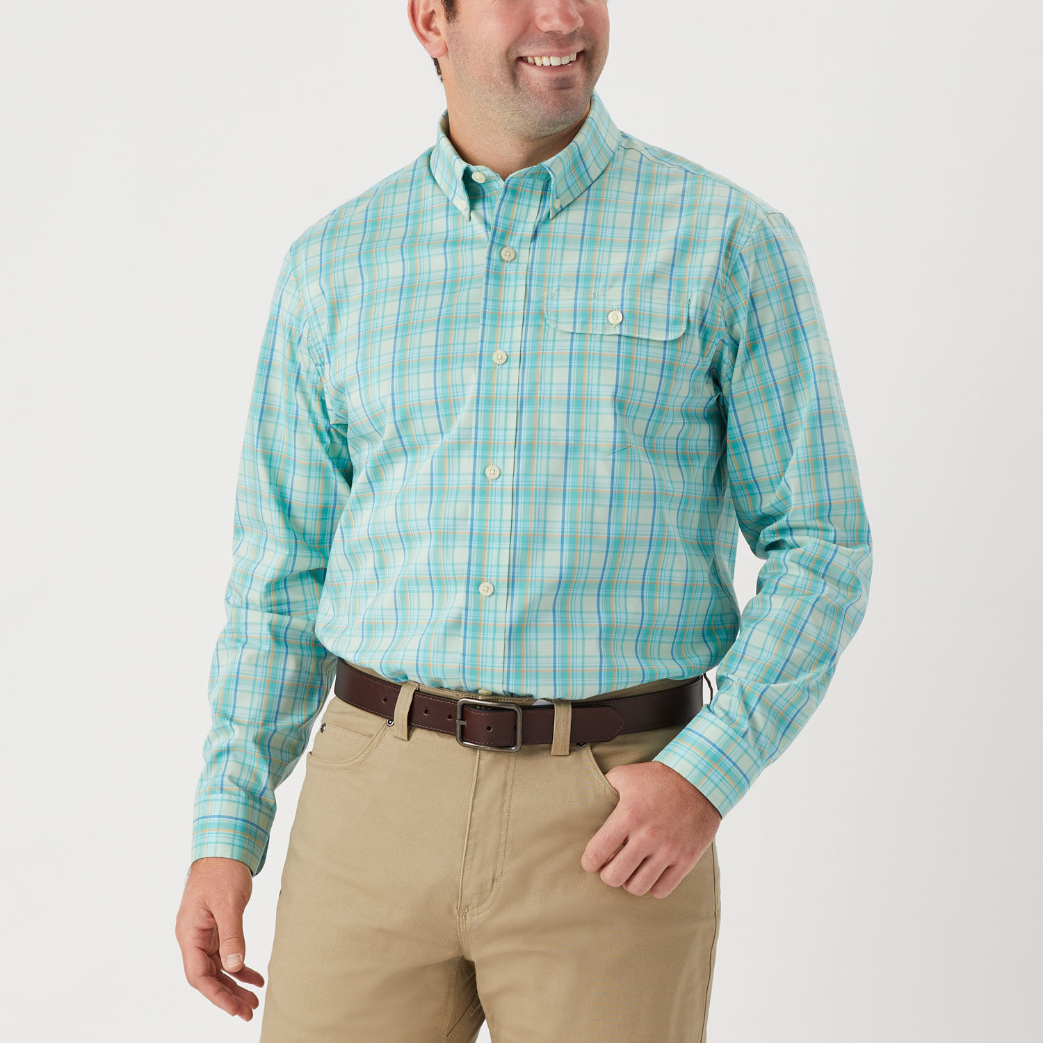 Men’s Wrinklefighter CoolMax Long Sleeve Shirt
