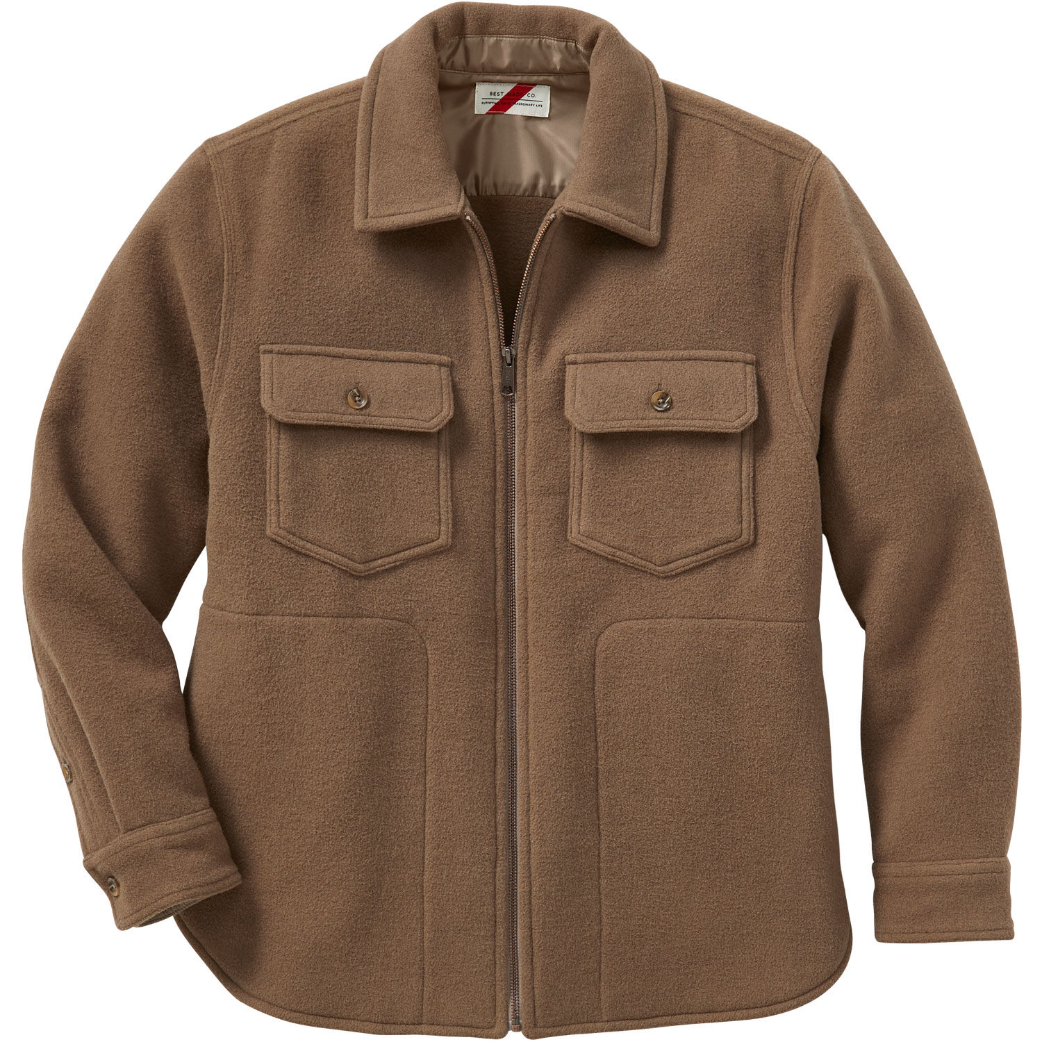 Men's Best Made Wool Flannel Overshirt