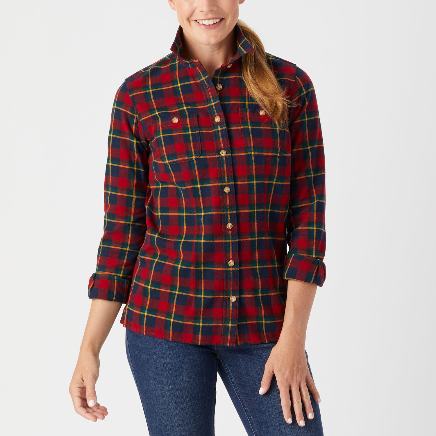 Women's Free Swingin' Flannel Shirt