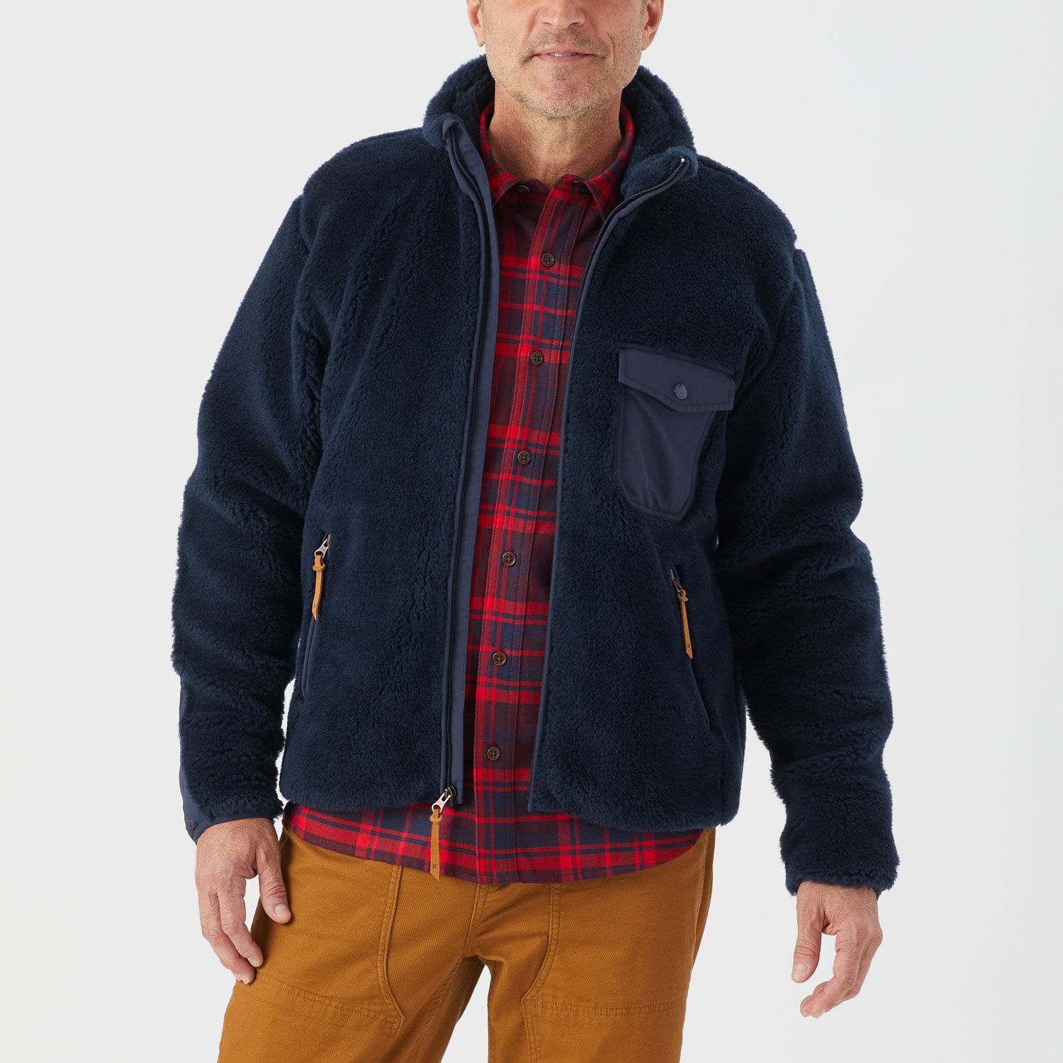 Men's Best Made Sherpa Zip Up Jacket