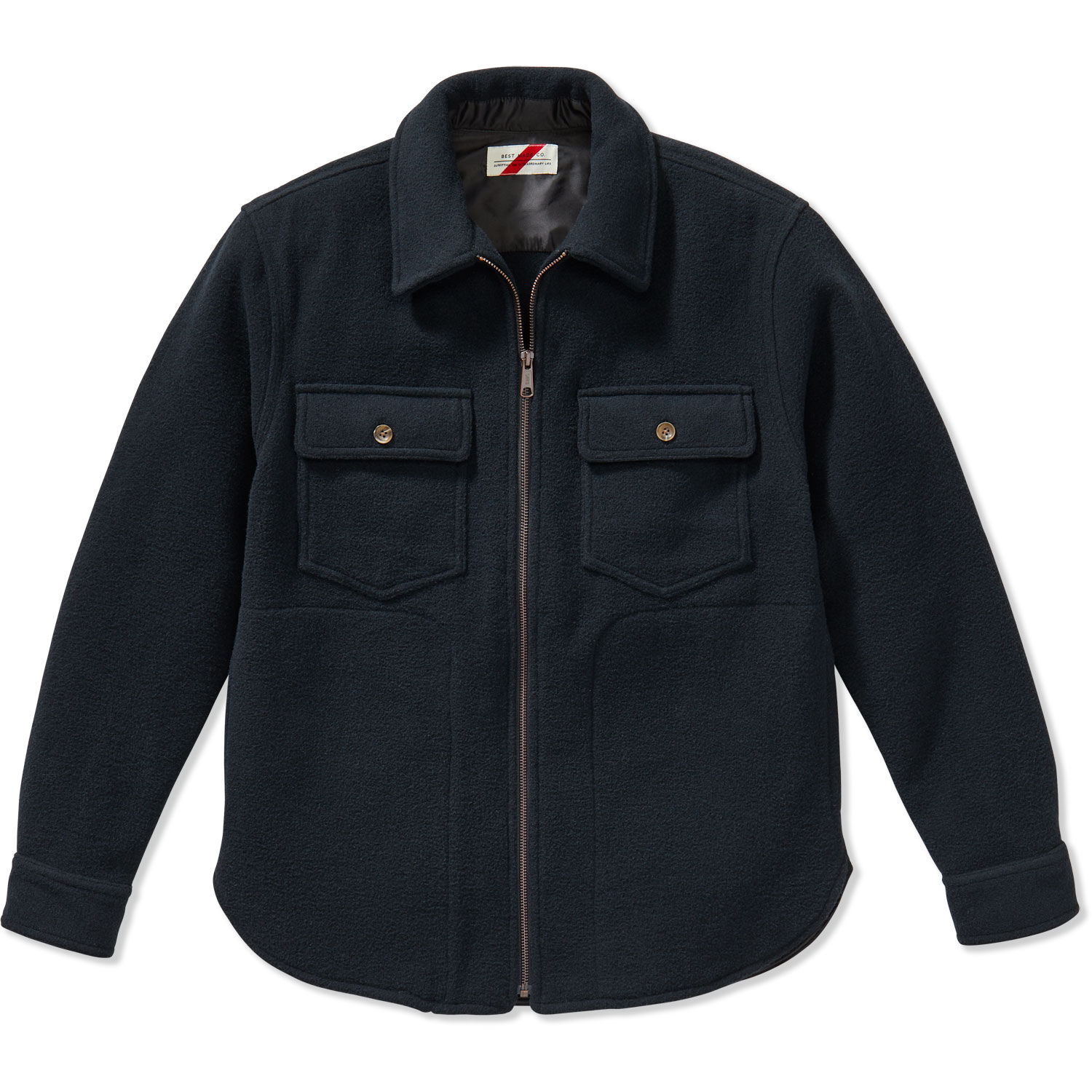 Men's Best Made Wool Flannel Overshirt