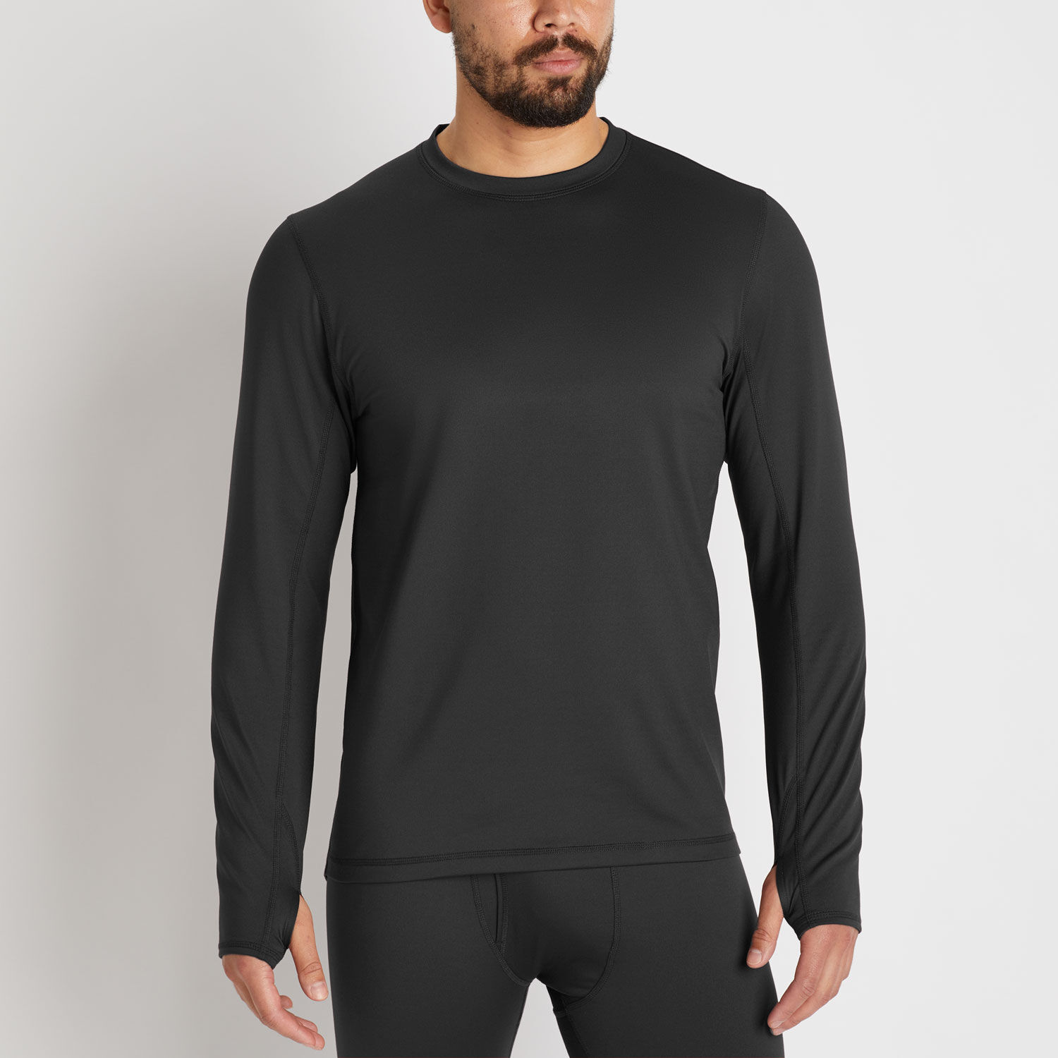 Men’s Devil Track Fleece Base Layer Crew