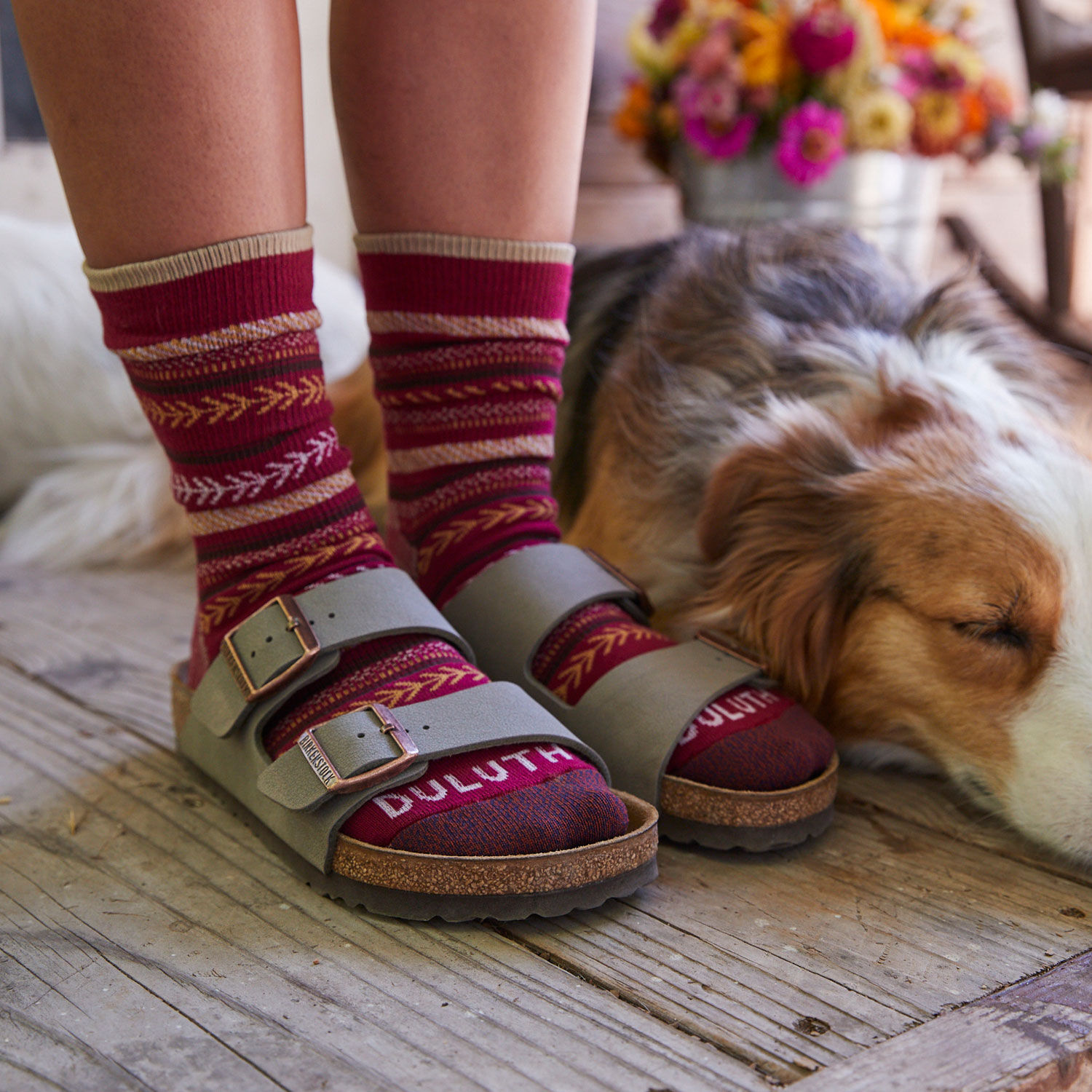 Women's Stay-Put Lightweight Crew Socks