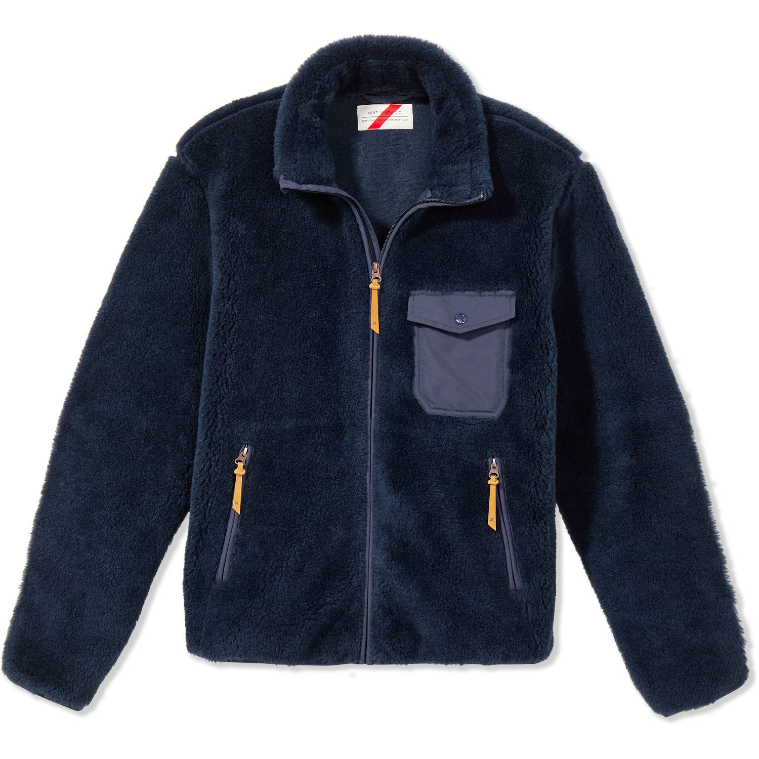 Men's Best Made Sherpa Zip Up Jacket