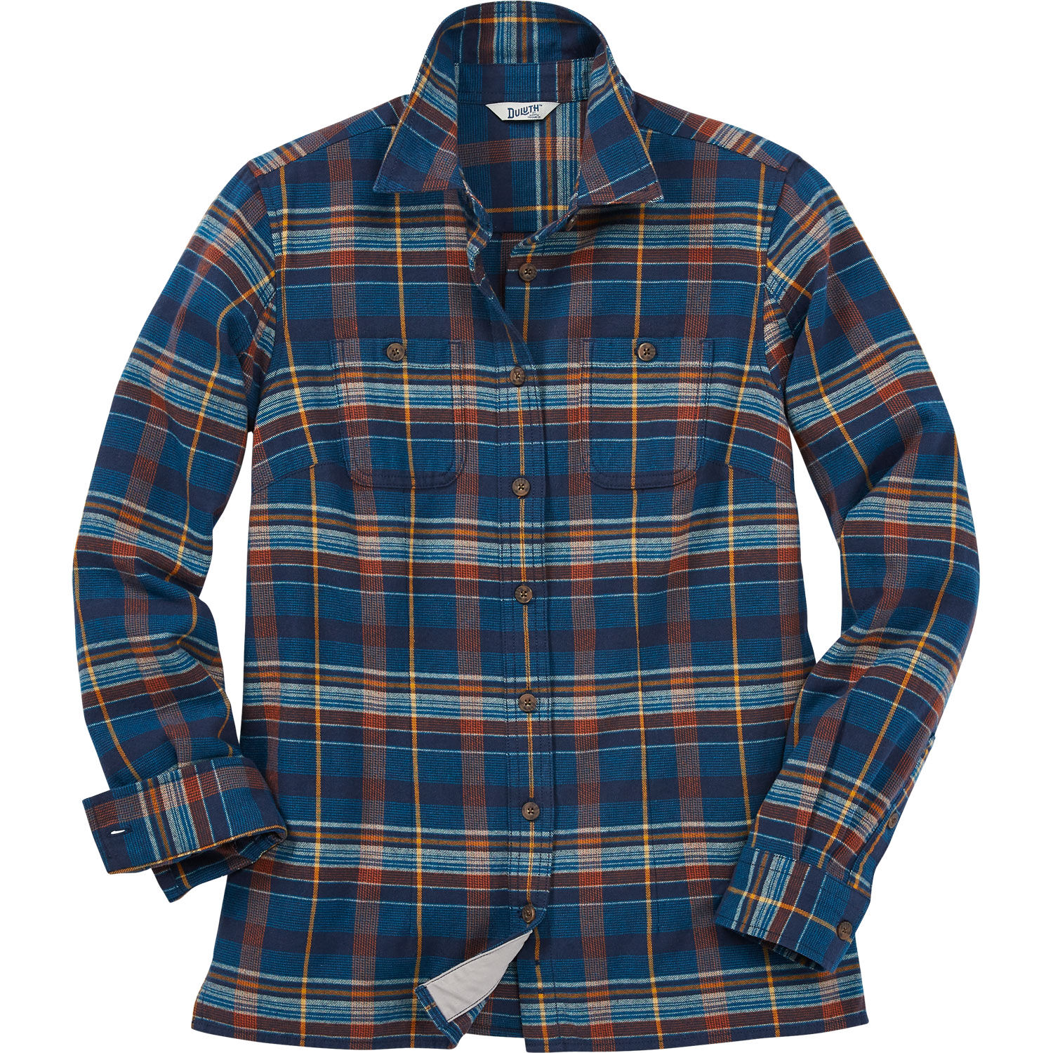 Women's Plus Free Swingin' Flannel Shirt
