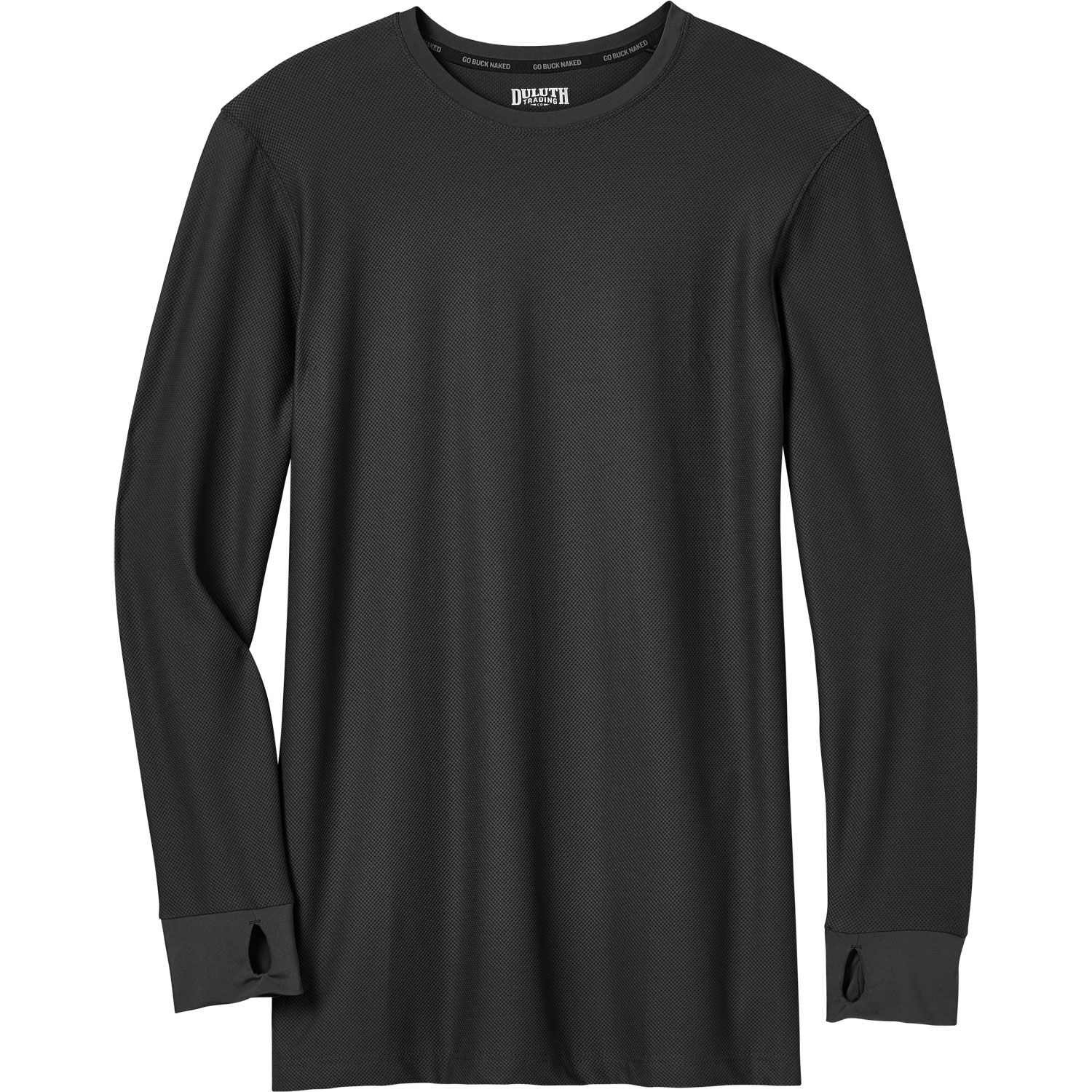Men's Buck Naked Performance Base Layer Crew Shirt