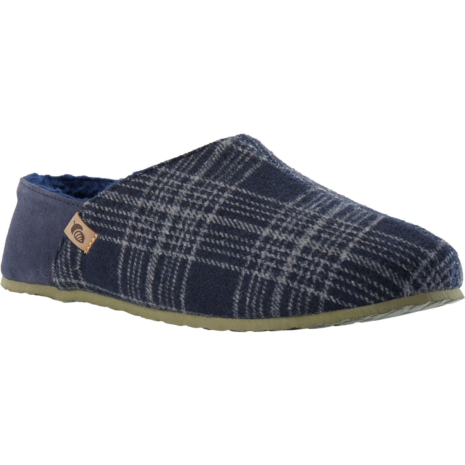 53921 Men's Acorn Parker Plaid Hoodback + Bloom Slippers