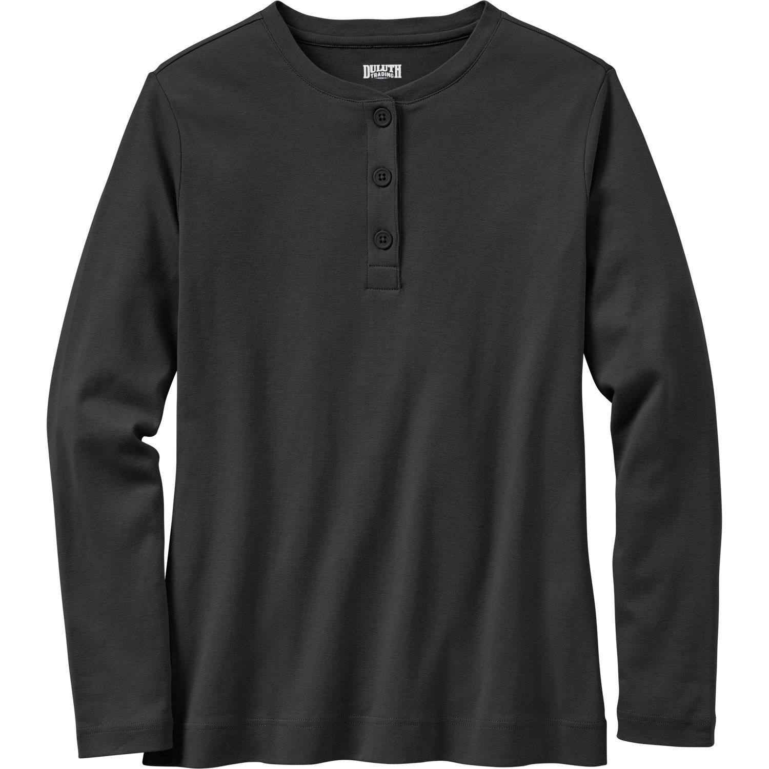Women's Plus Longtail T Long Sleeve Henley