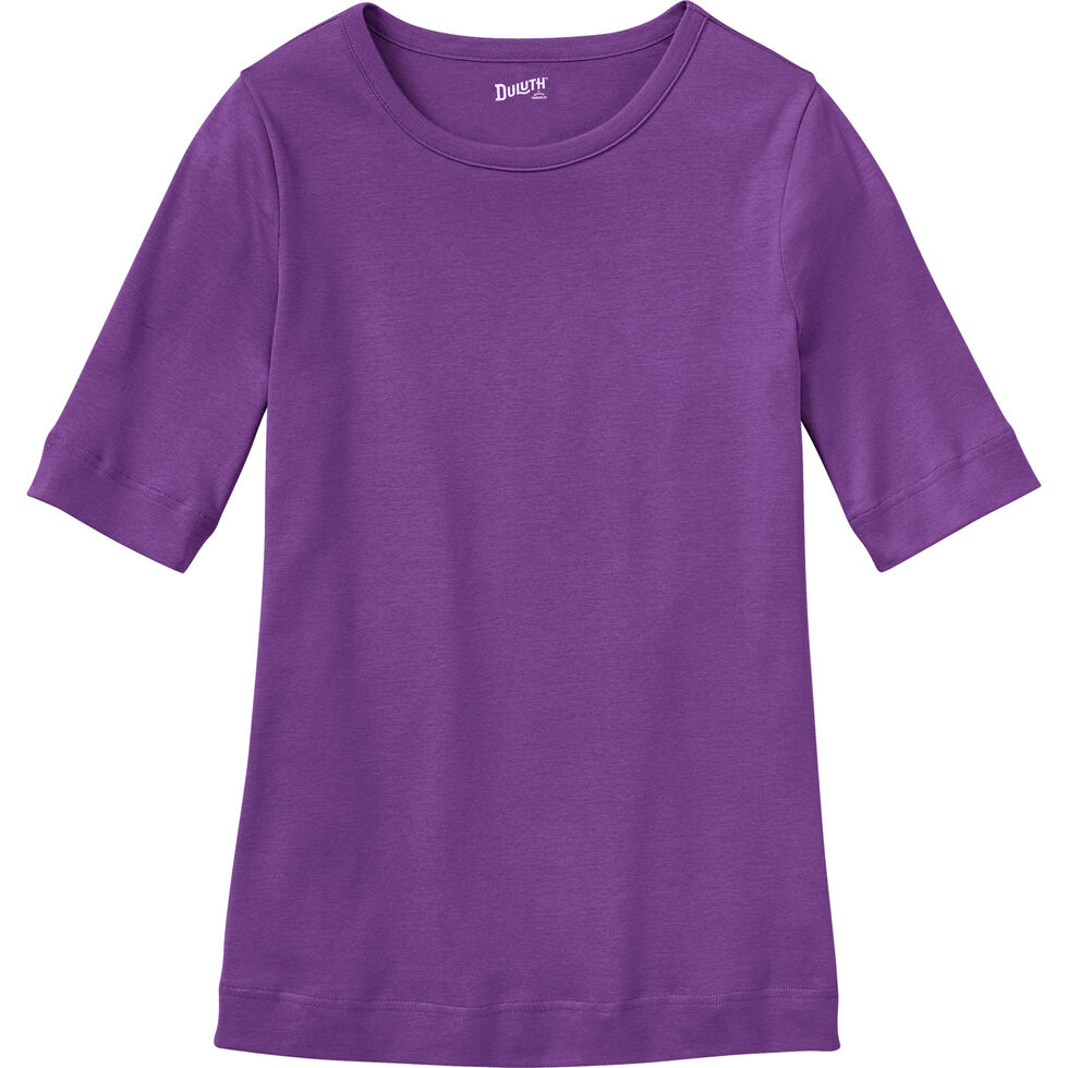Women's Longtail T Elbow Sleeve Scoopneck