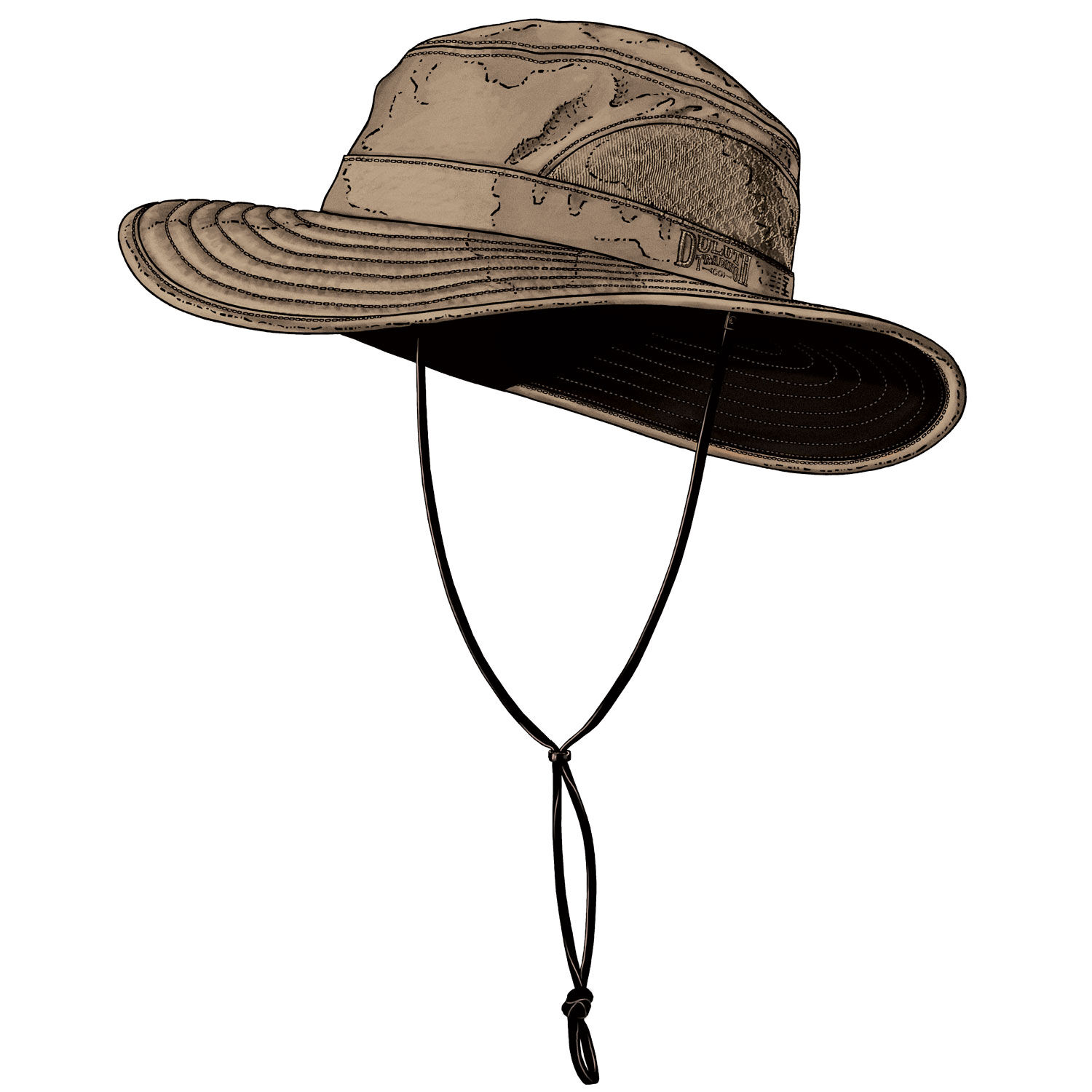 Men's Lightweight Crusher Wide Brim Hat