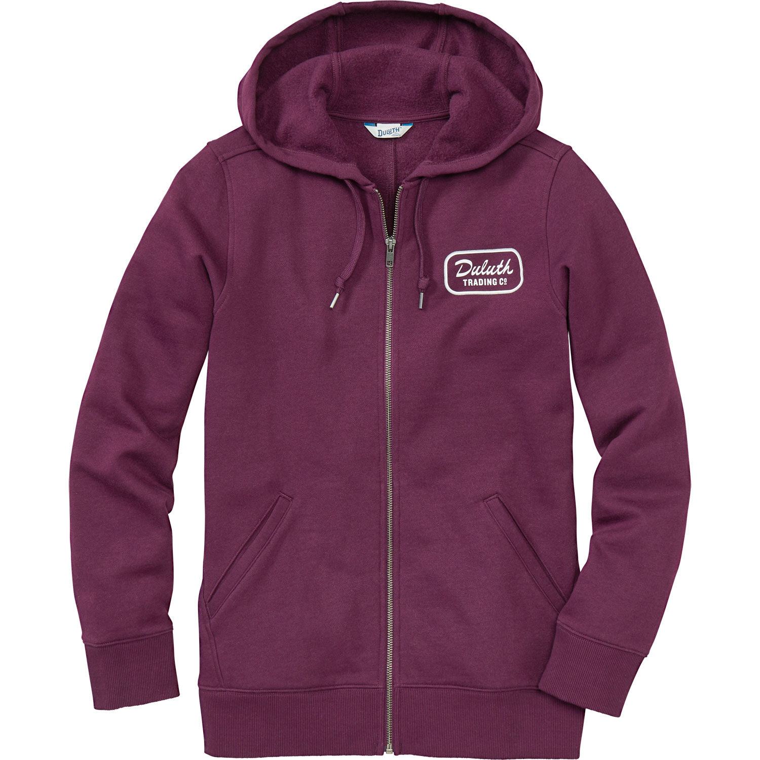 Women's Fleece Full Zip Logo Hoodie