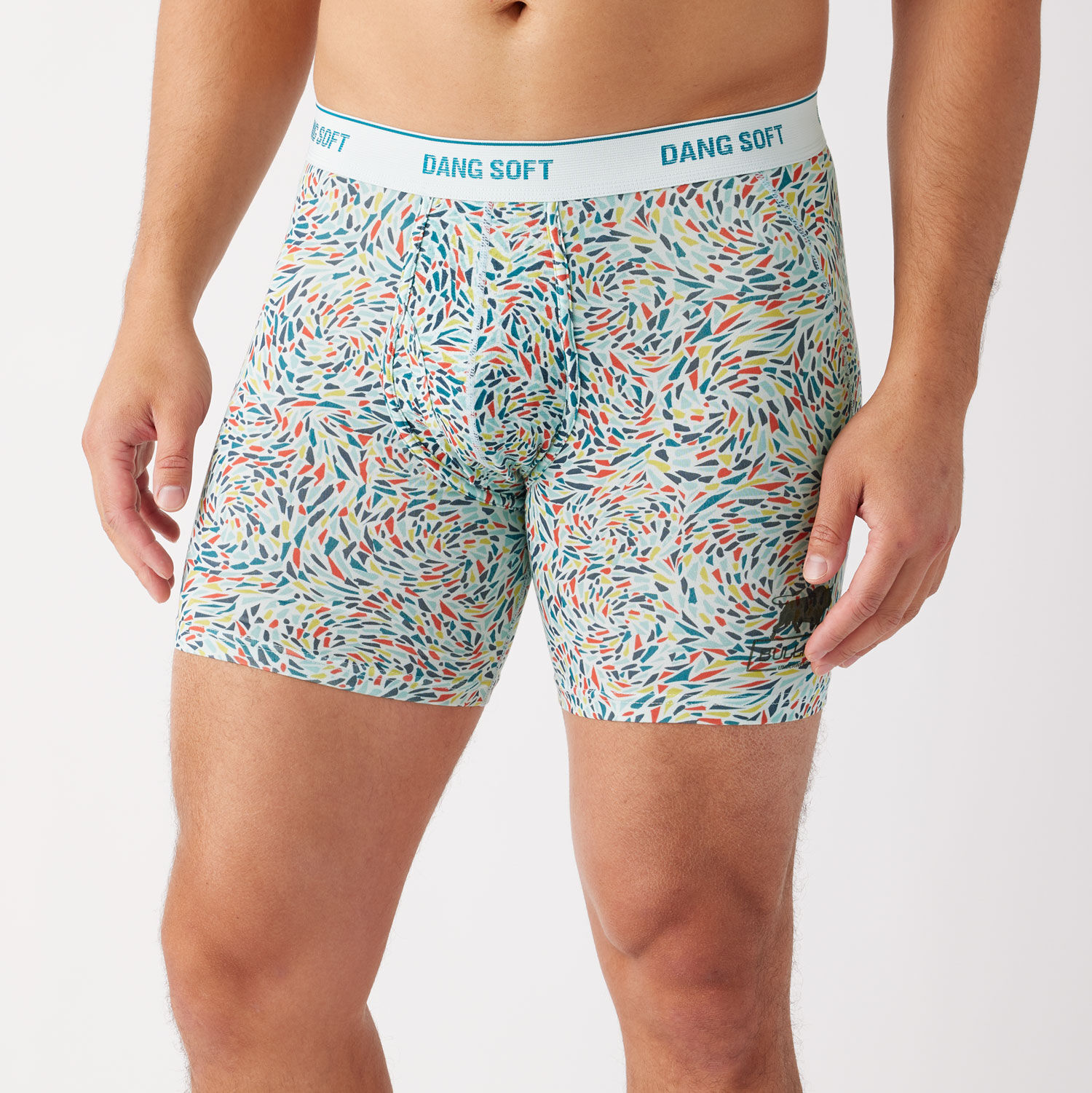 Men’s Dang Soft Pattern Bullpen Boxer Briefs